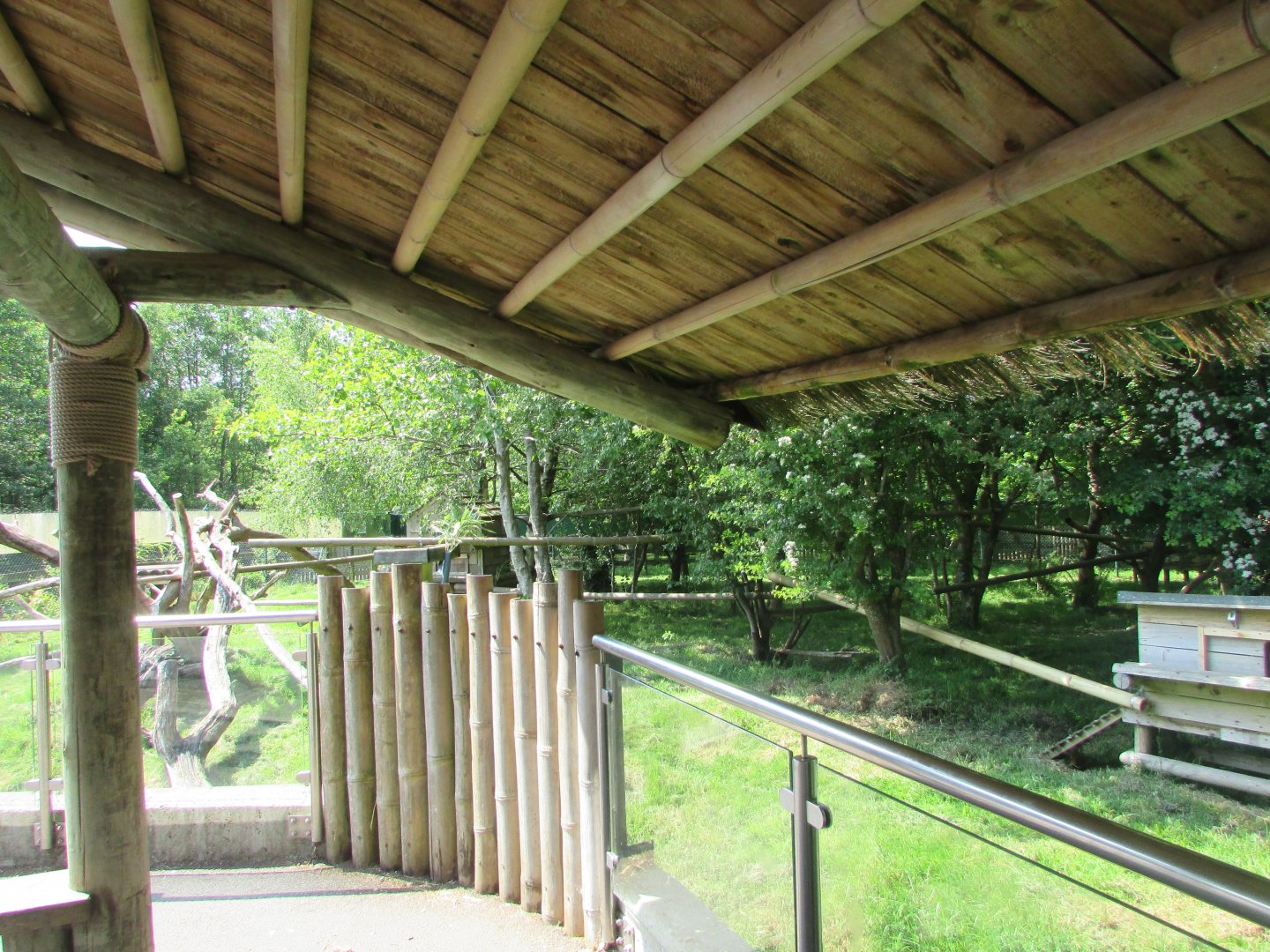 Fota Wildlife Park - Second red panda exhibit