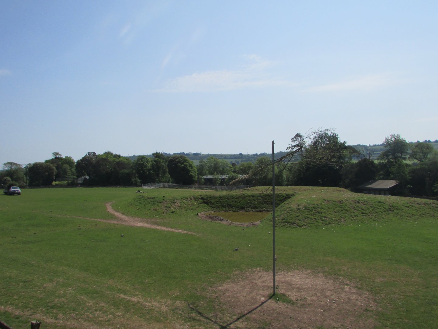 Fota Wildlife Park - View from the African savanna lookout