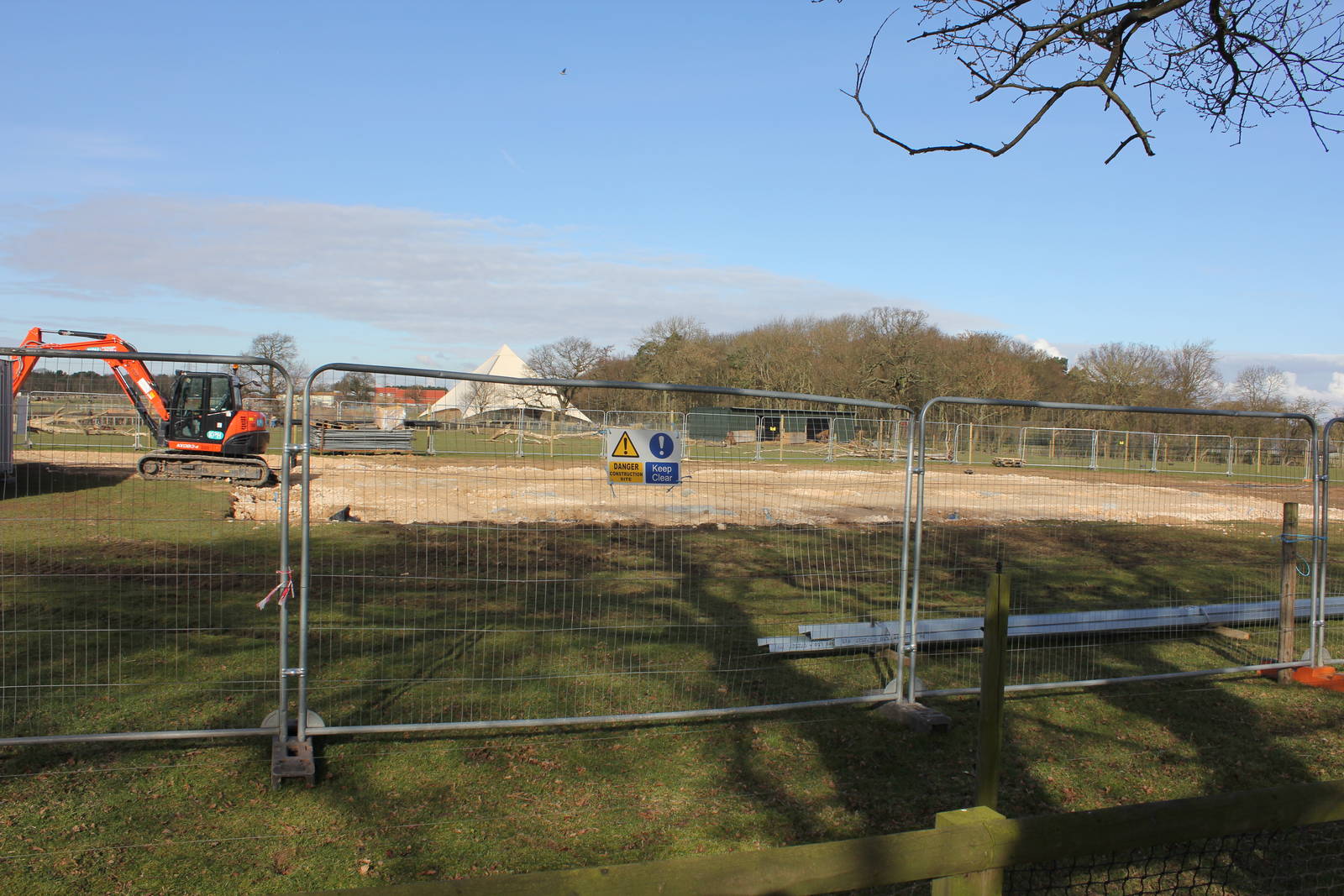 Foundations etc for Rhino house. 28-2-16