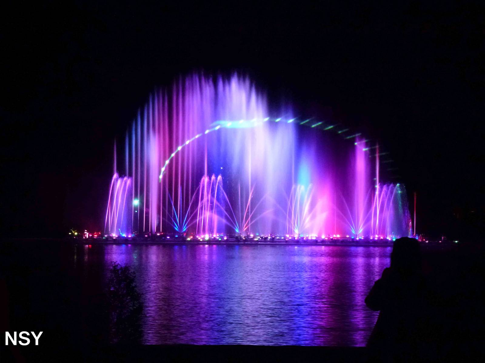 Fountain show, June 2013.