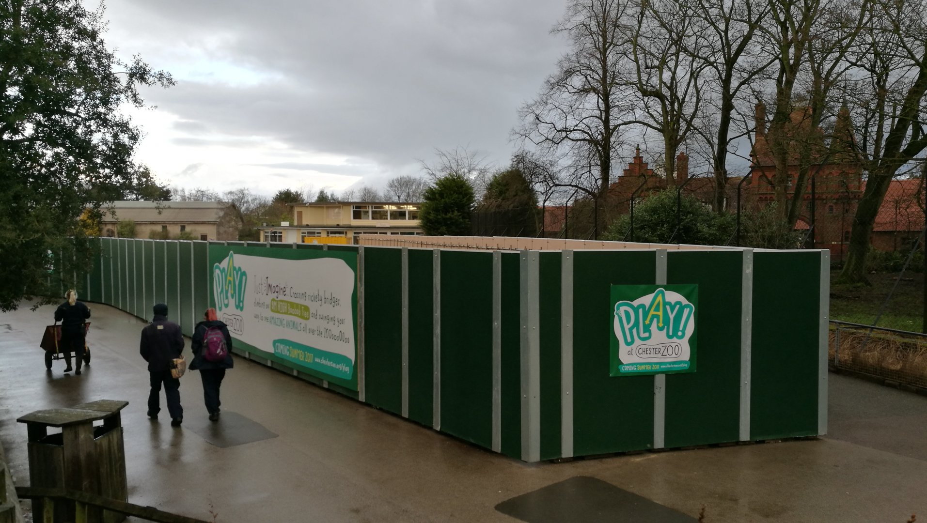 Fountains lawn play area