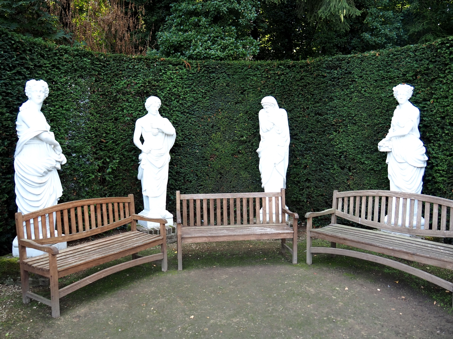 Four seasons statues (Aug 28th, 2018)