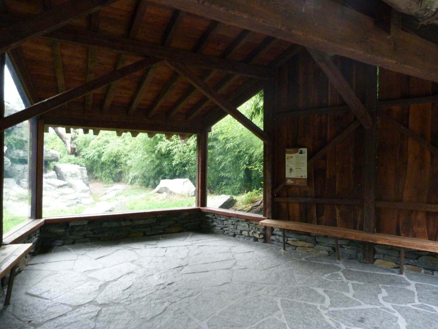 Francois' leaf monkey exhibit -Tierpark Berlin (2024)