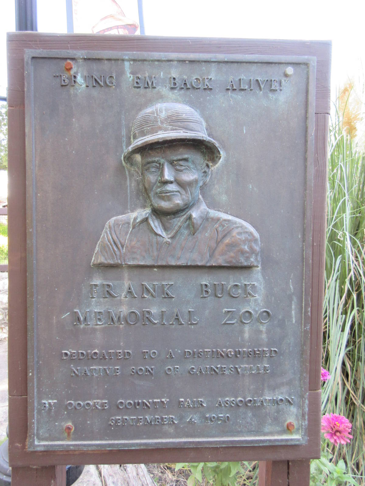 Frank Buck Sign