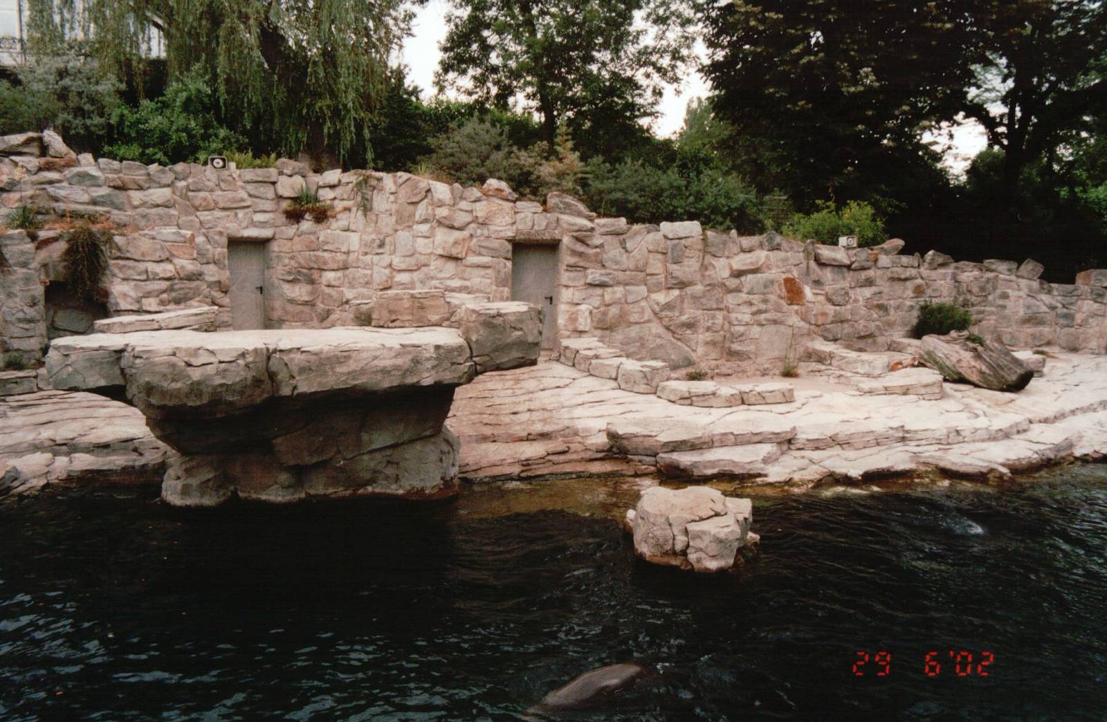 Frankfurt Zoo 2002 - Part of the Cape Fur Seal exhibit