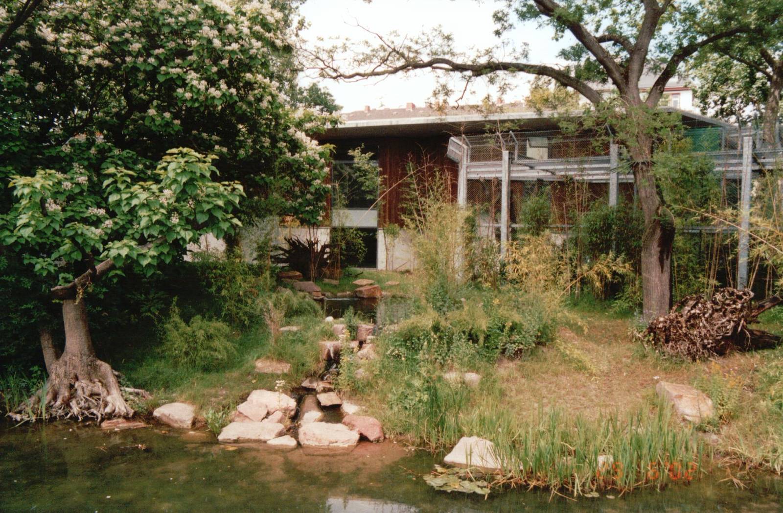 Frankfurt Zoo 2002 - Part of the new Sumatran Tiger exhibit