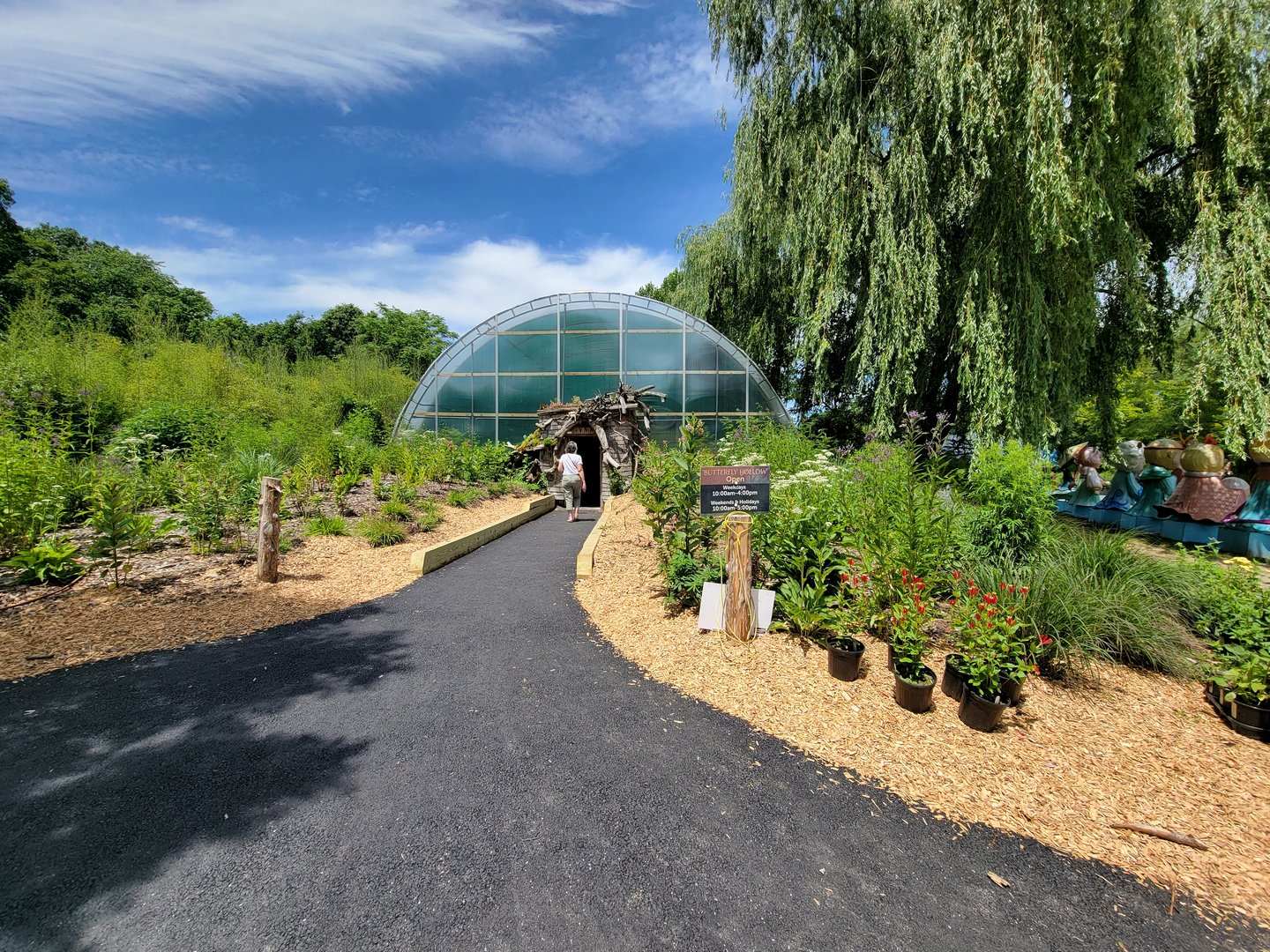 Franklin Park 7/22 - Butterfly Hollow entrance