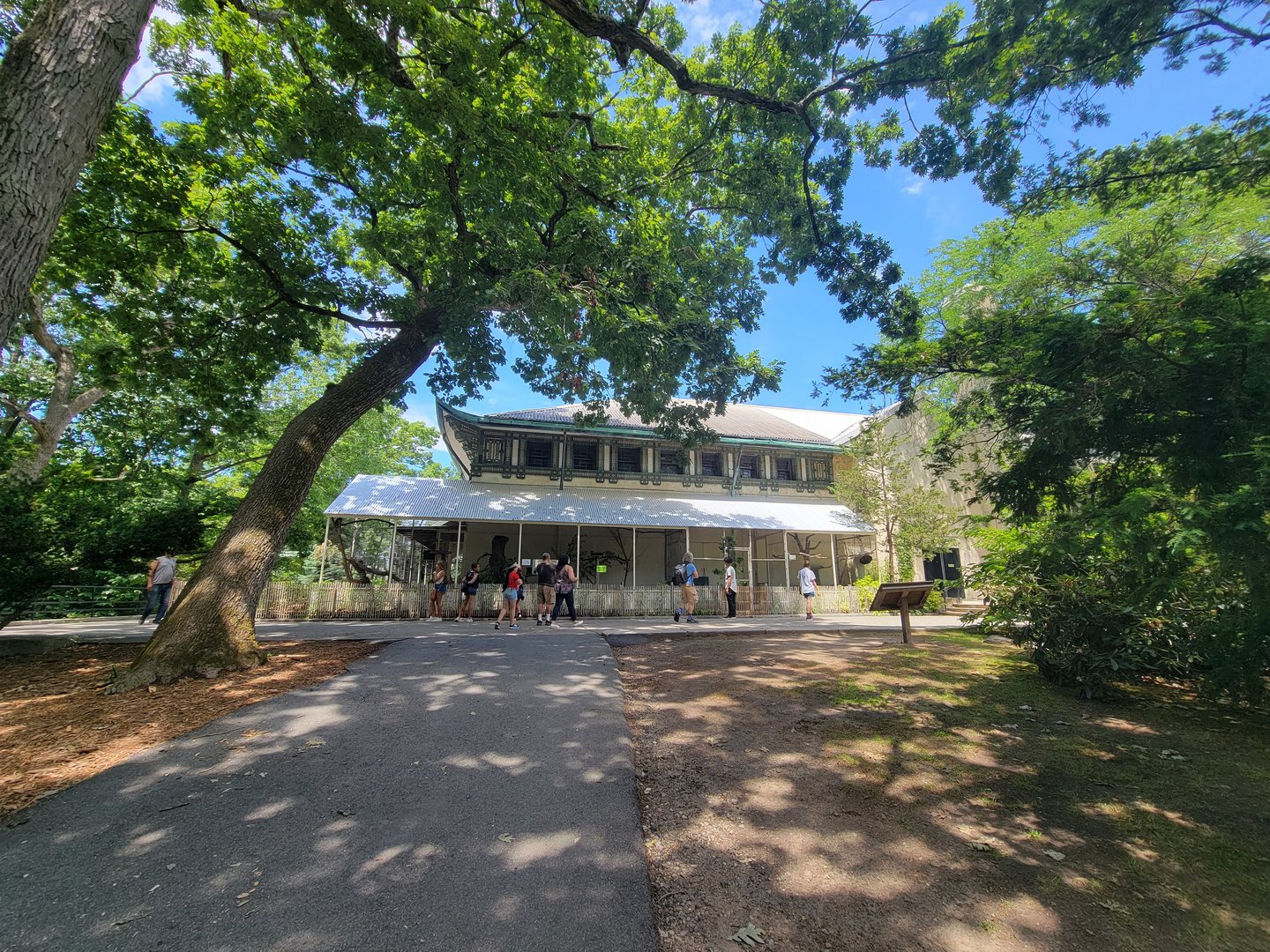Franklin Park 7/22 - Coming up to Bird's World from Outback Trail