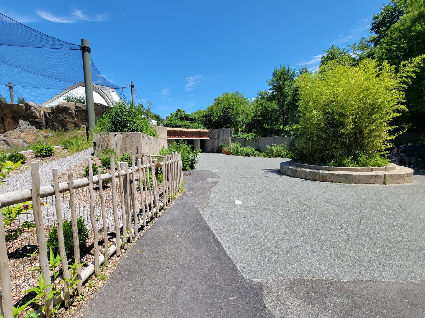 Franklin Park 7/22 - Entrance to Tropical Forest