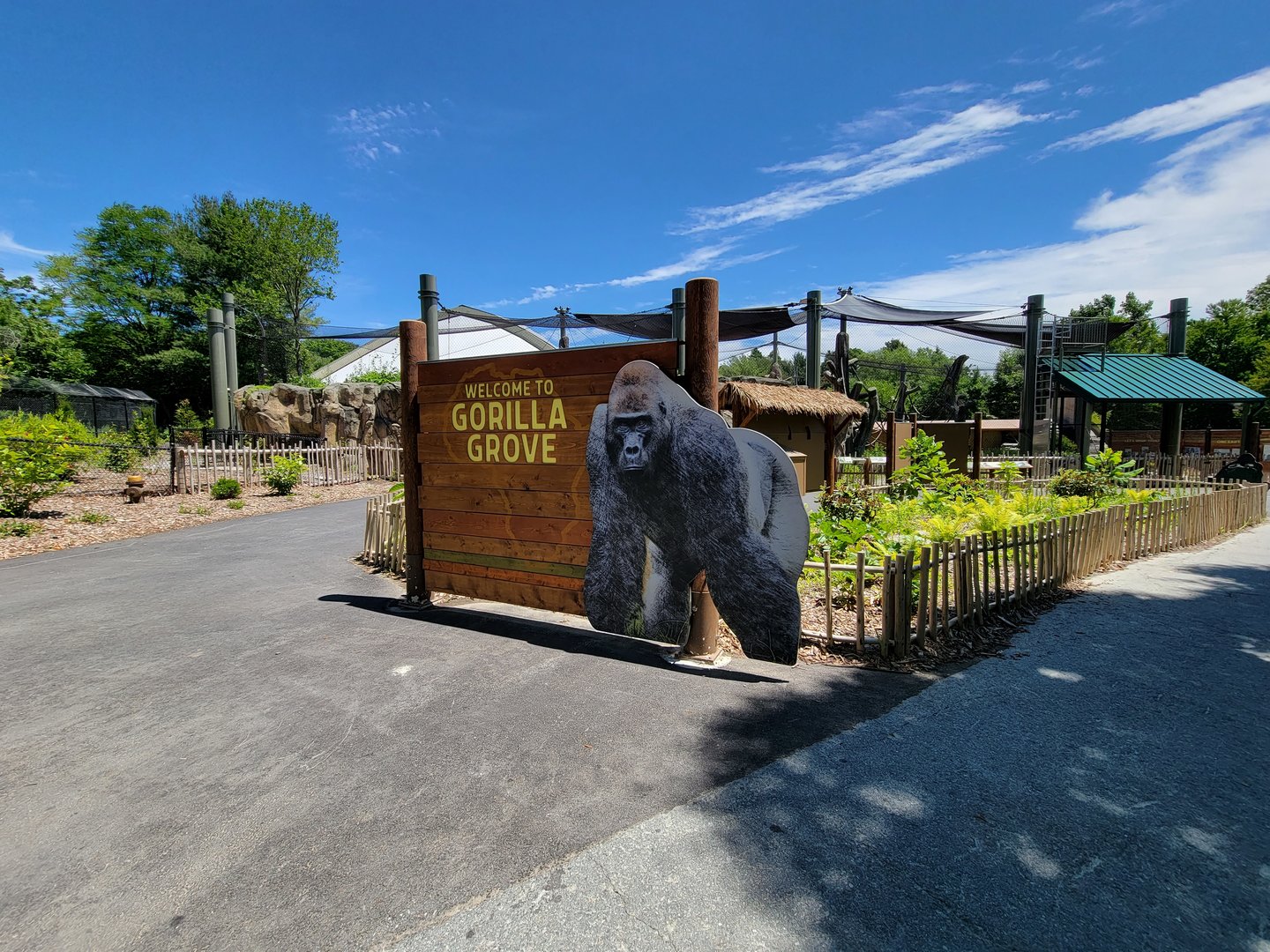 Franklin Park 7/22 - Gorilla Grove entrance