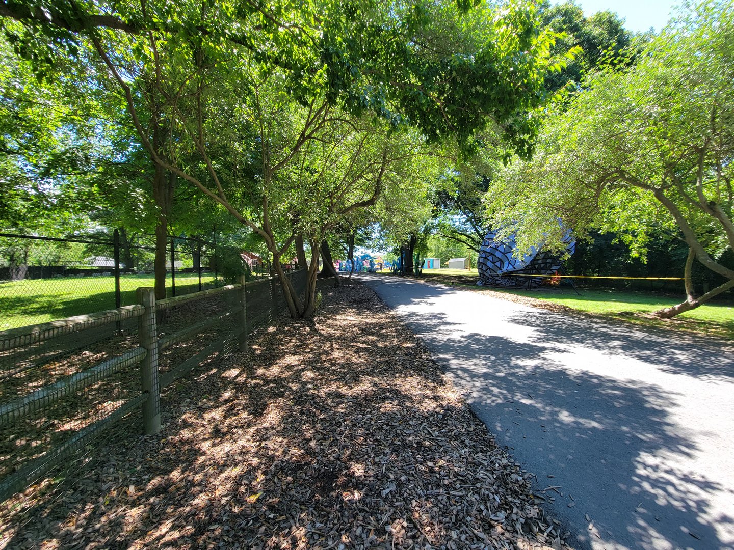 Franklin Park 7/22 - Kalahari Kingdom, path