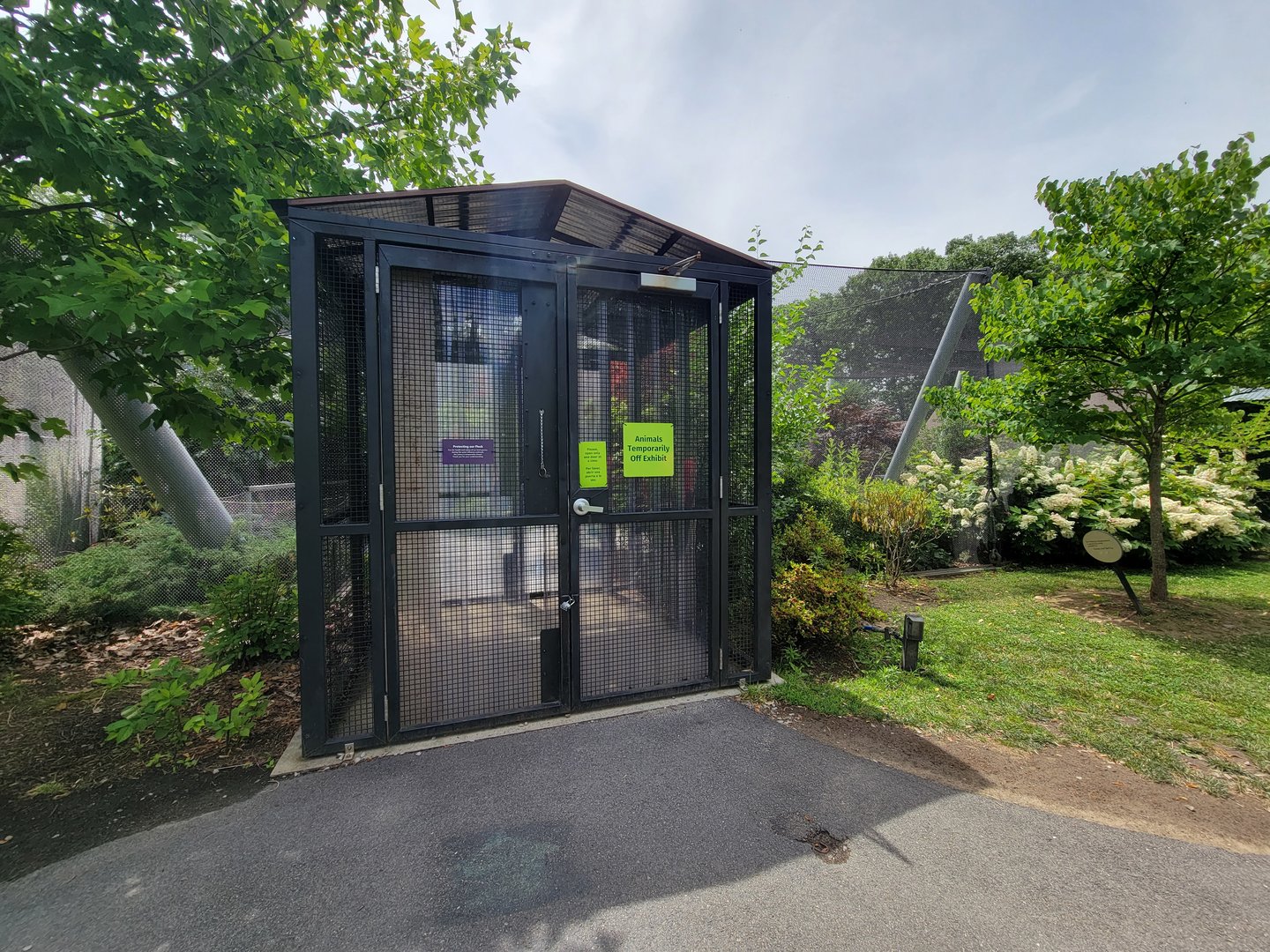 Franklin Park 7/22 - Nature's Neighborhoods aviary entrance