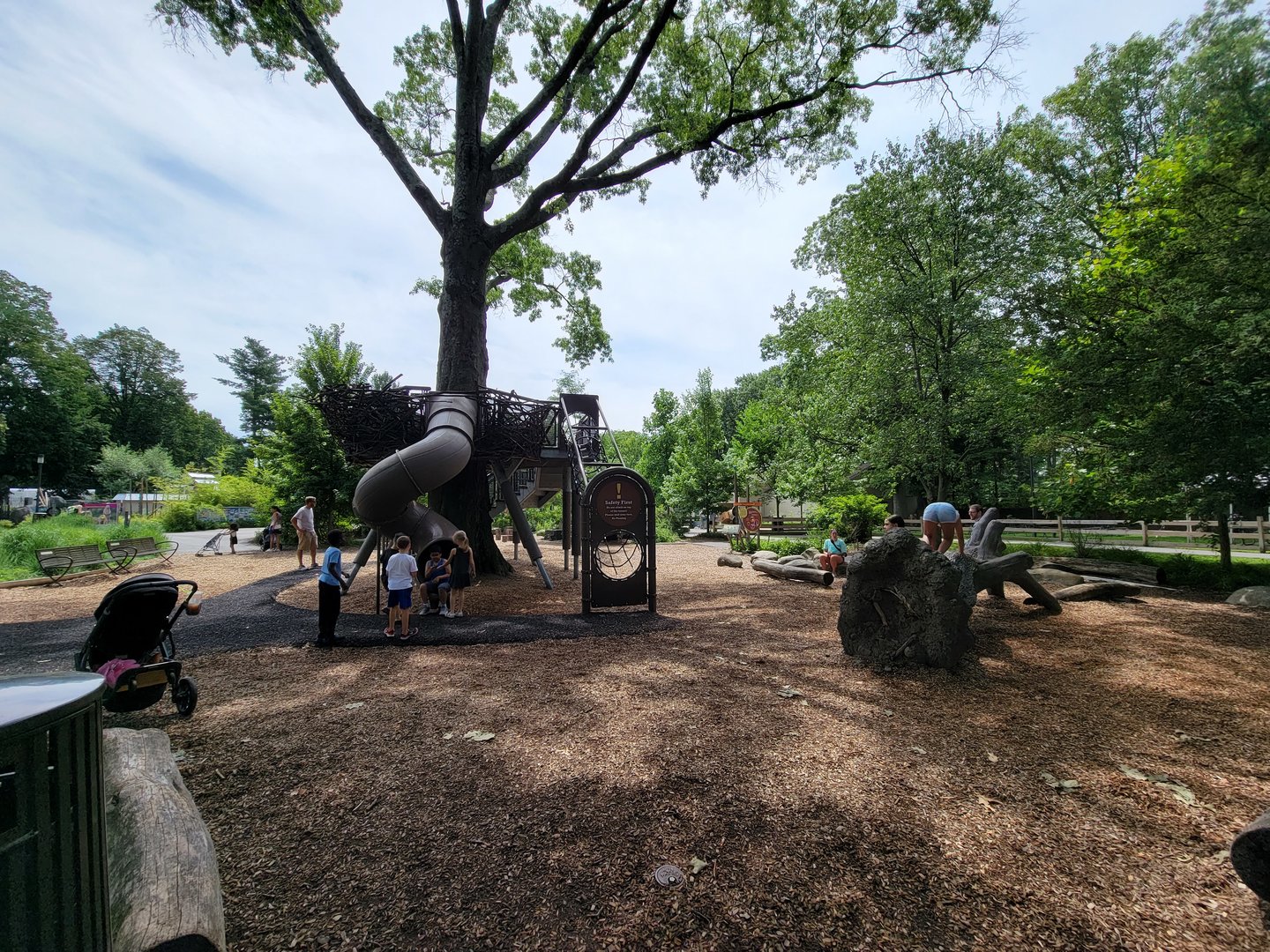 Franklin Park 7/22 - Nature's Neighborhoods playground