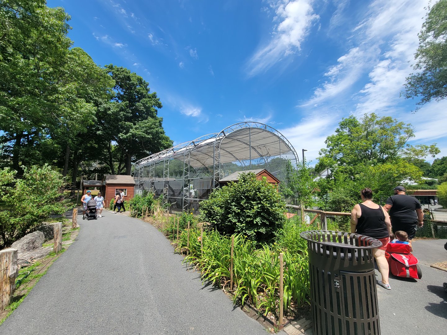 Franklin Park 7/22 - Outback Trail, budgie aviary