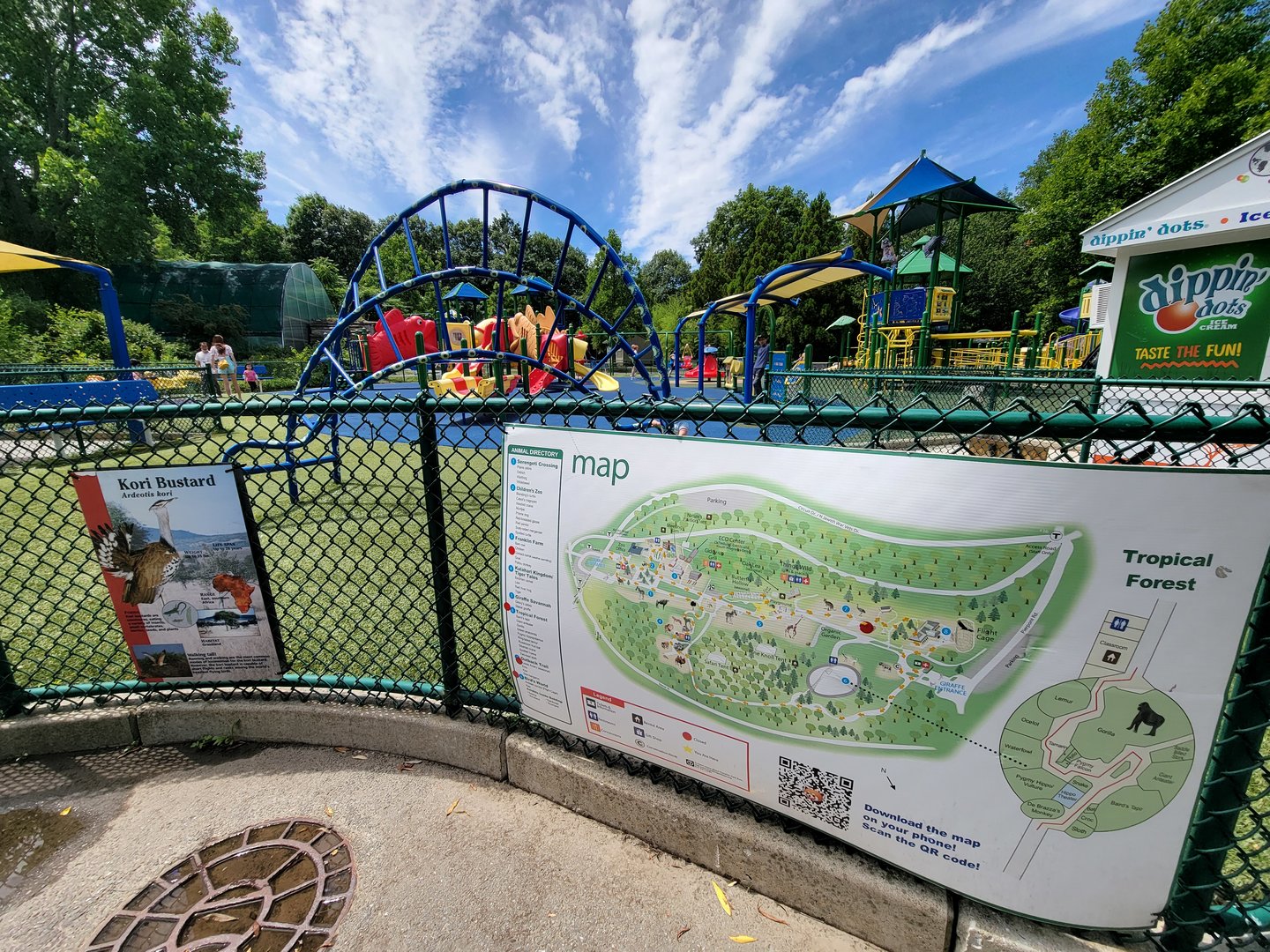 Franklin Park 7/22 - Playground by gift shop