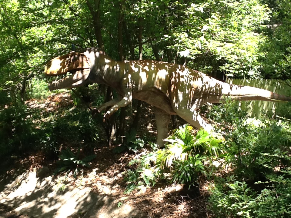 Franklin Park Zoo - Cryolophosaurus