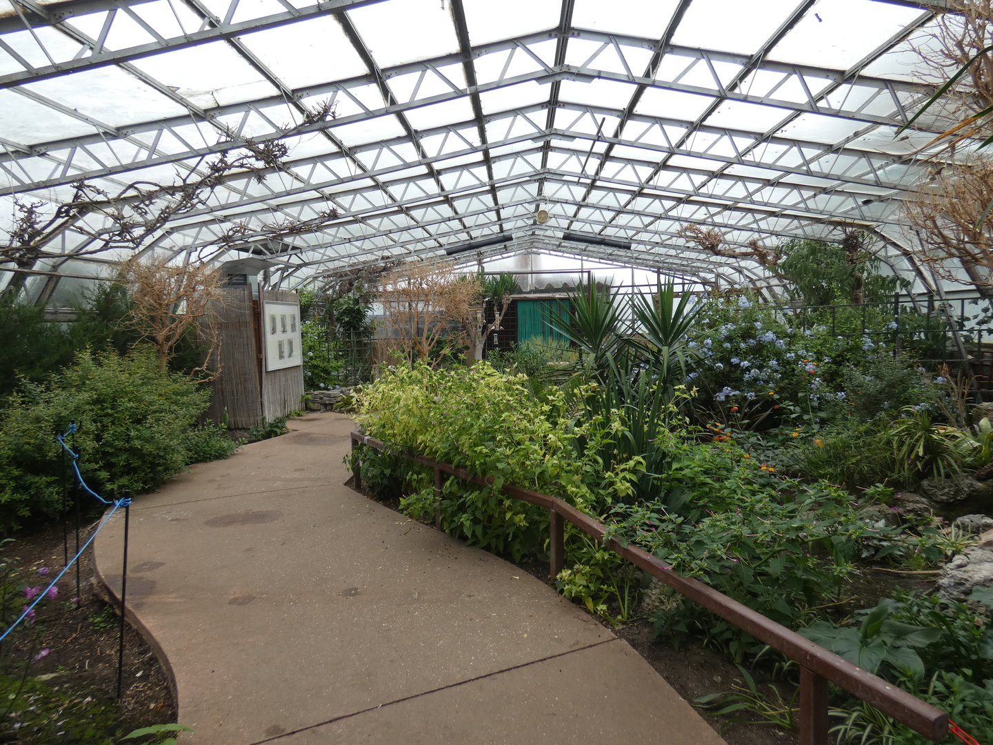 Free-flying bird area of the Floral Palace