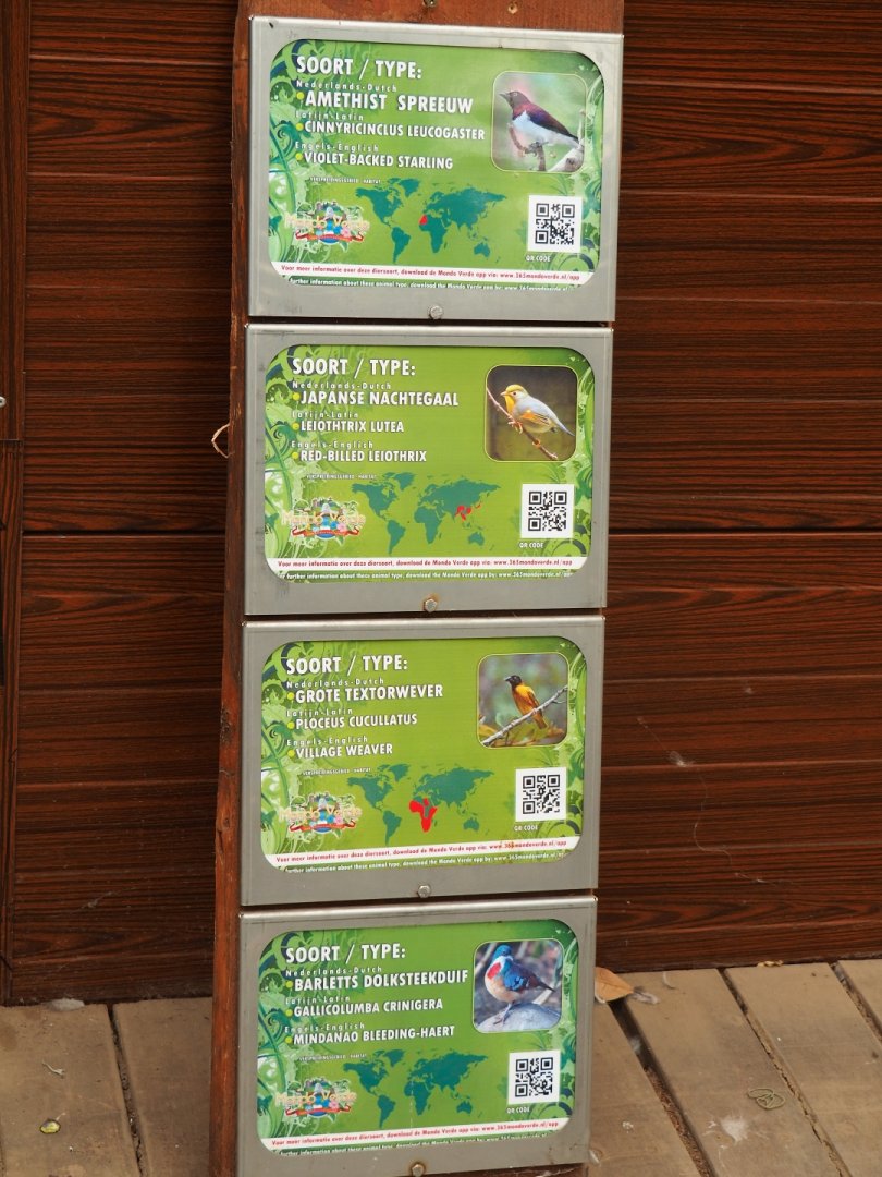 Free-ranging bird signs (Aug 28th, 2018)