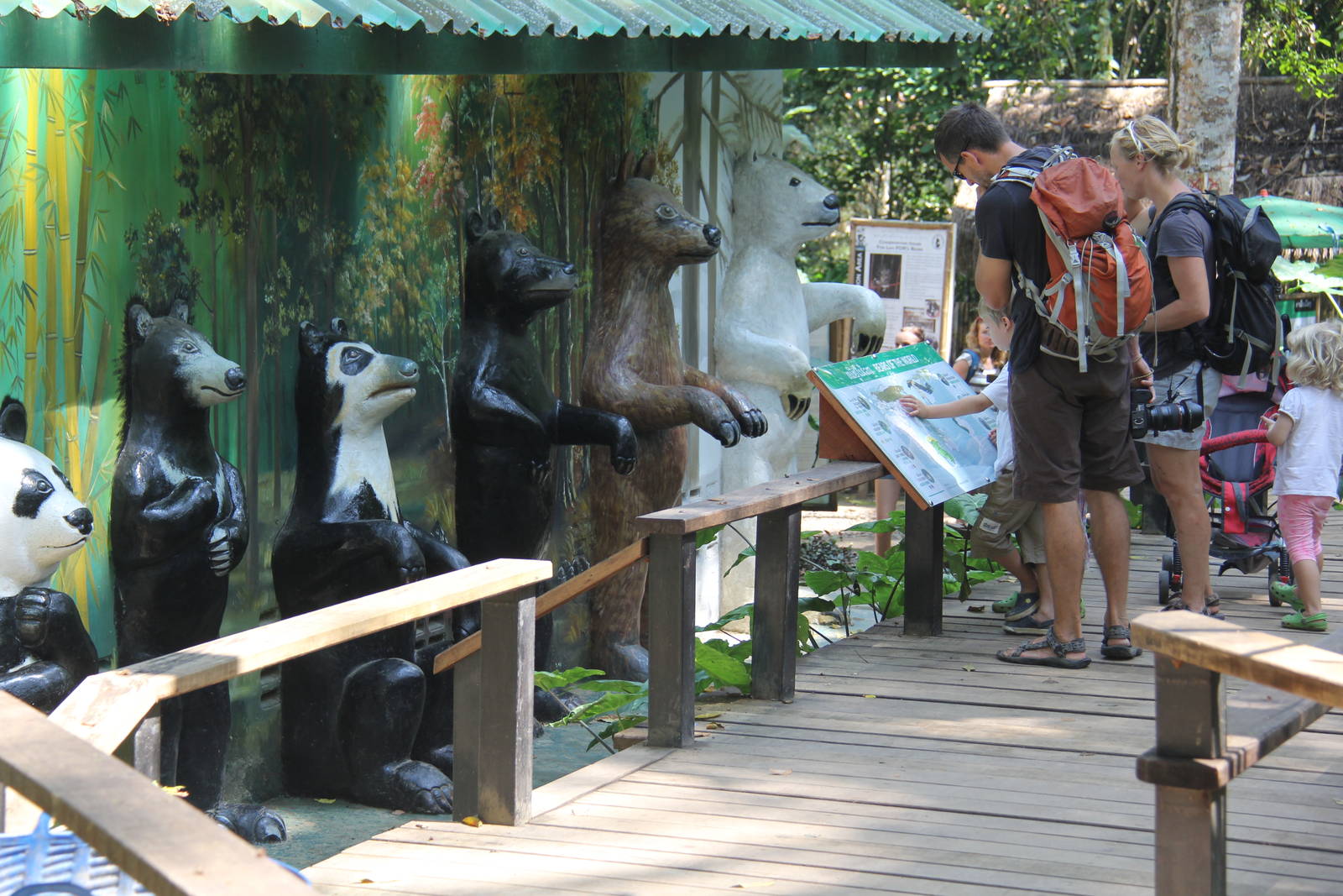 Free the Bears Tat Kuang Si Bear Rescue Centre