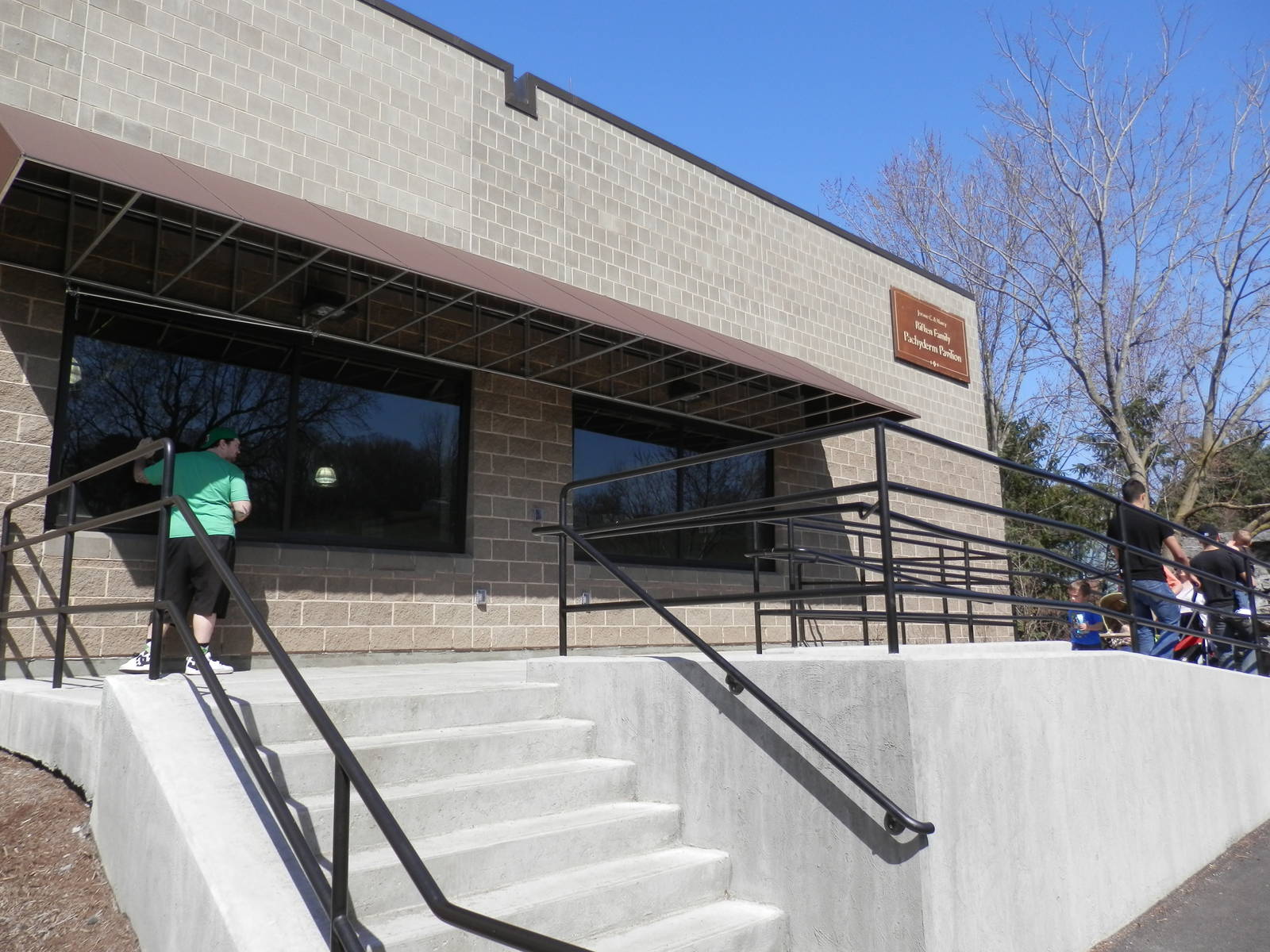 Front of elephant barn