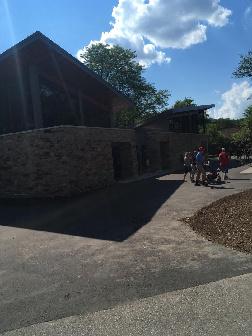 Front of New Bathroom Station