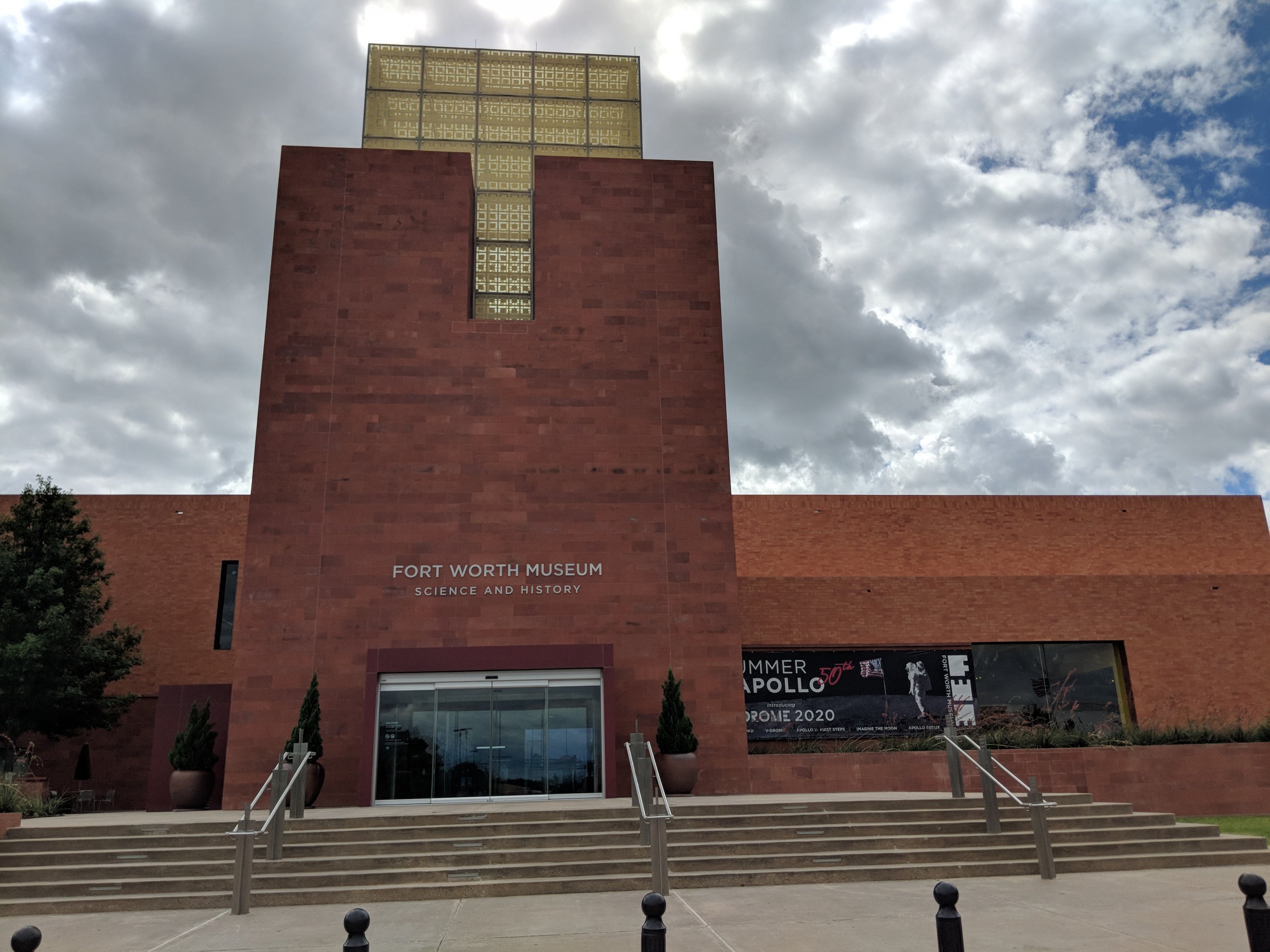 Front of the museum building