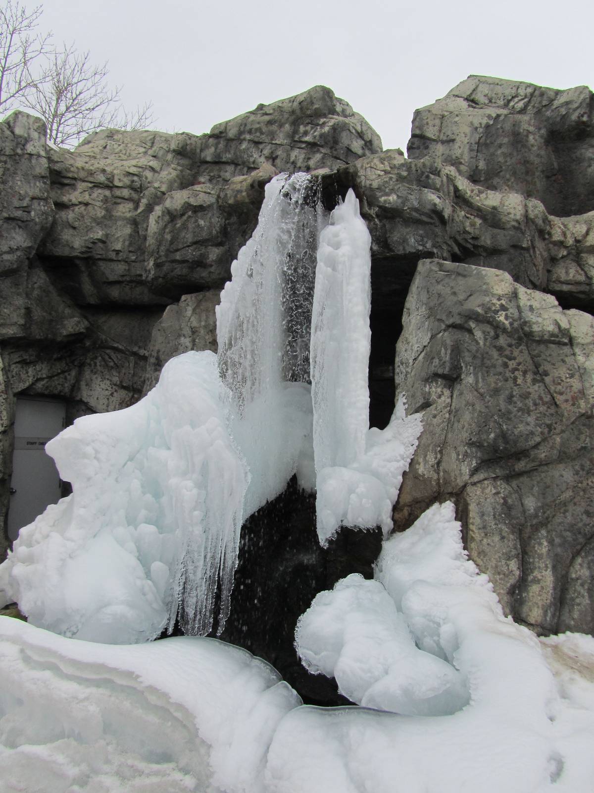 Frozen Waterfall Canadian Wilds Dec 26