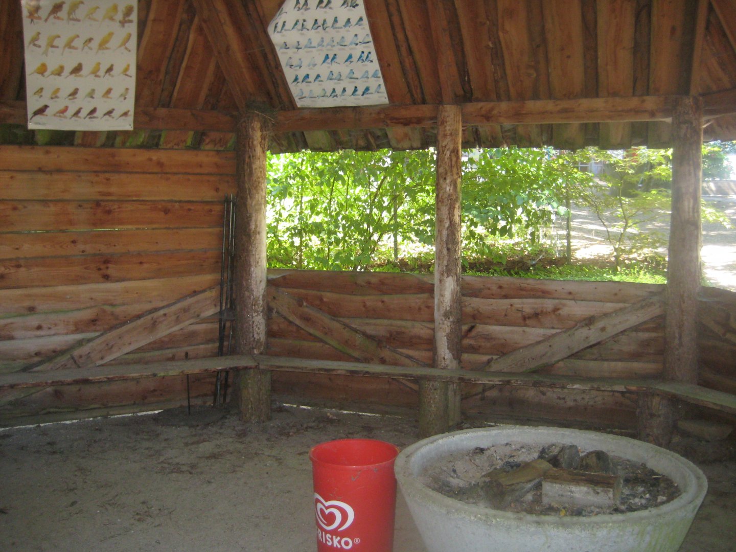 Frydenlund Fuglepark - Fire hut