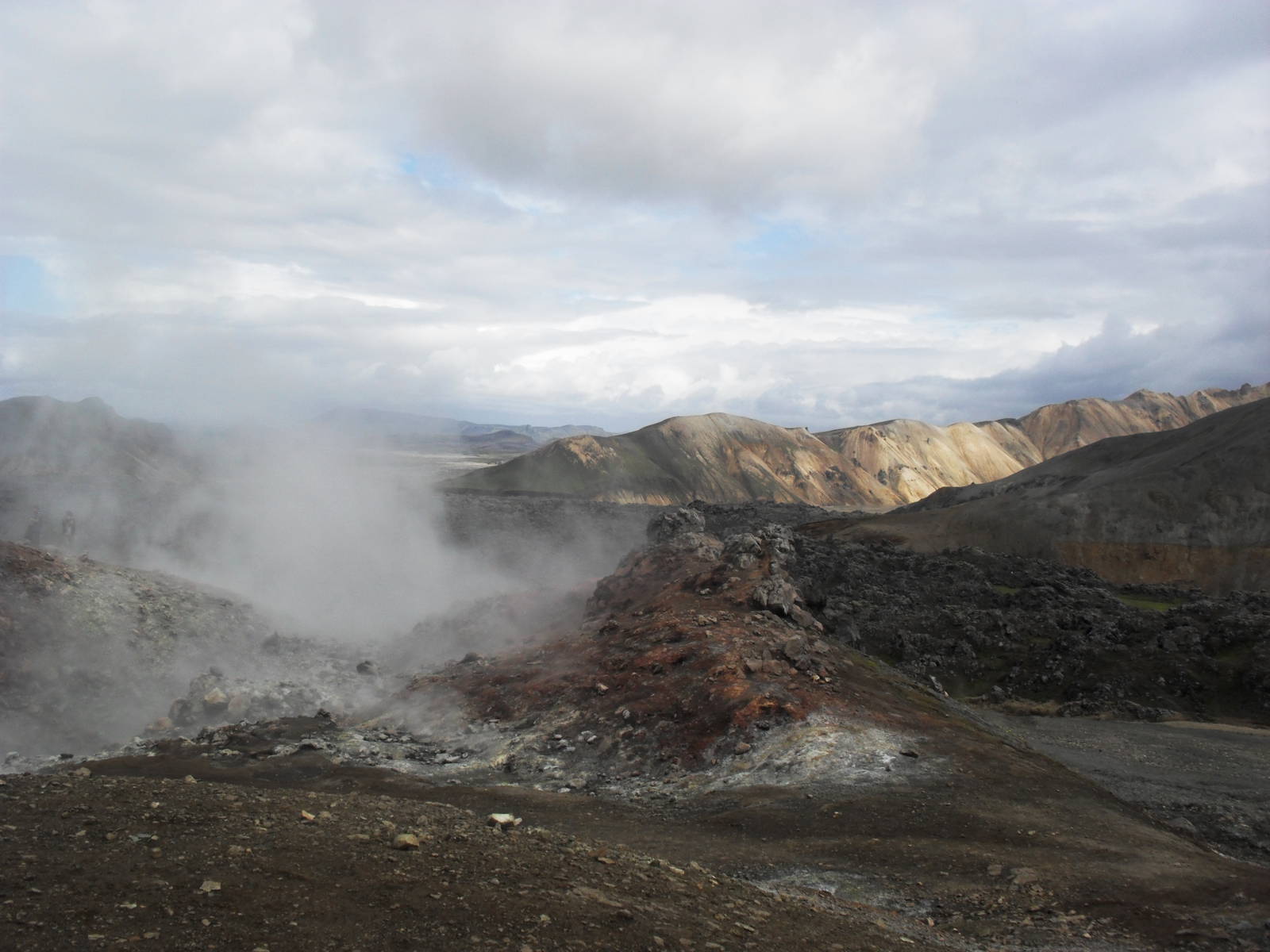Fumerole at Landmannalaugar