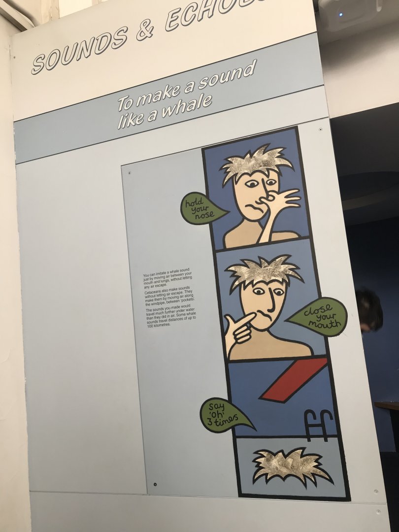 Funny interaction sign