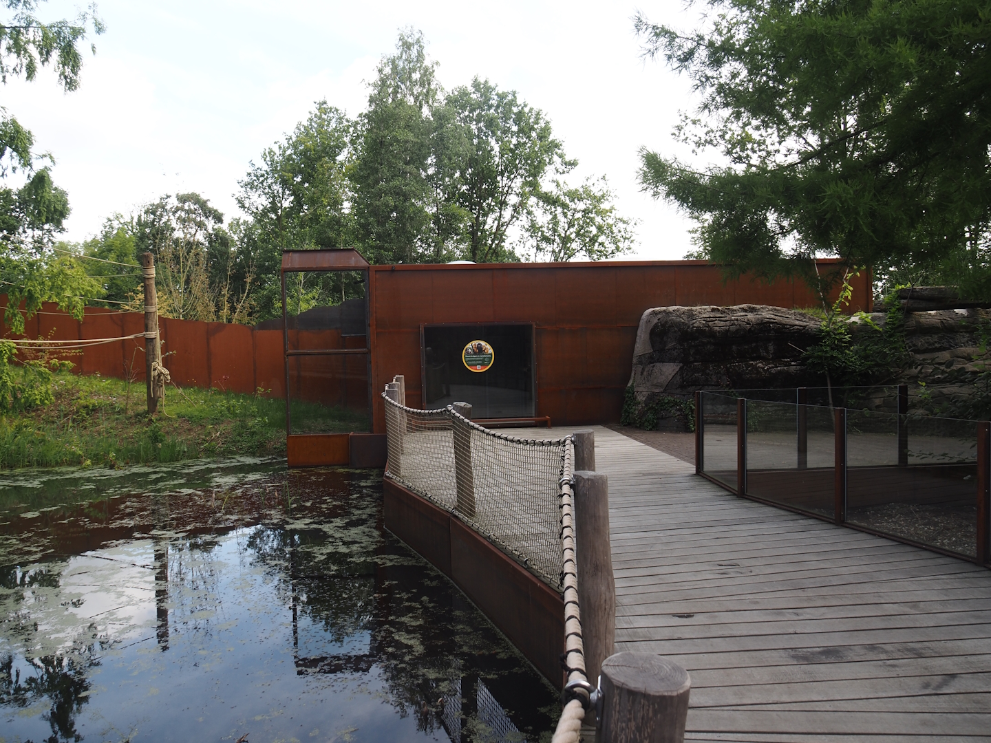 Future Black-and-gold howler monkey and Pied tamarin house, 2024-08-21