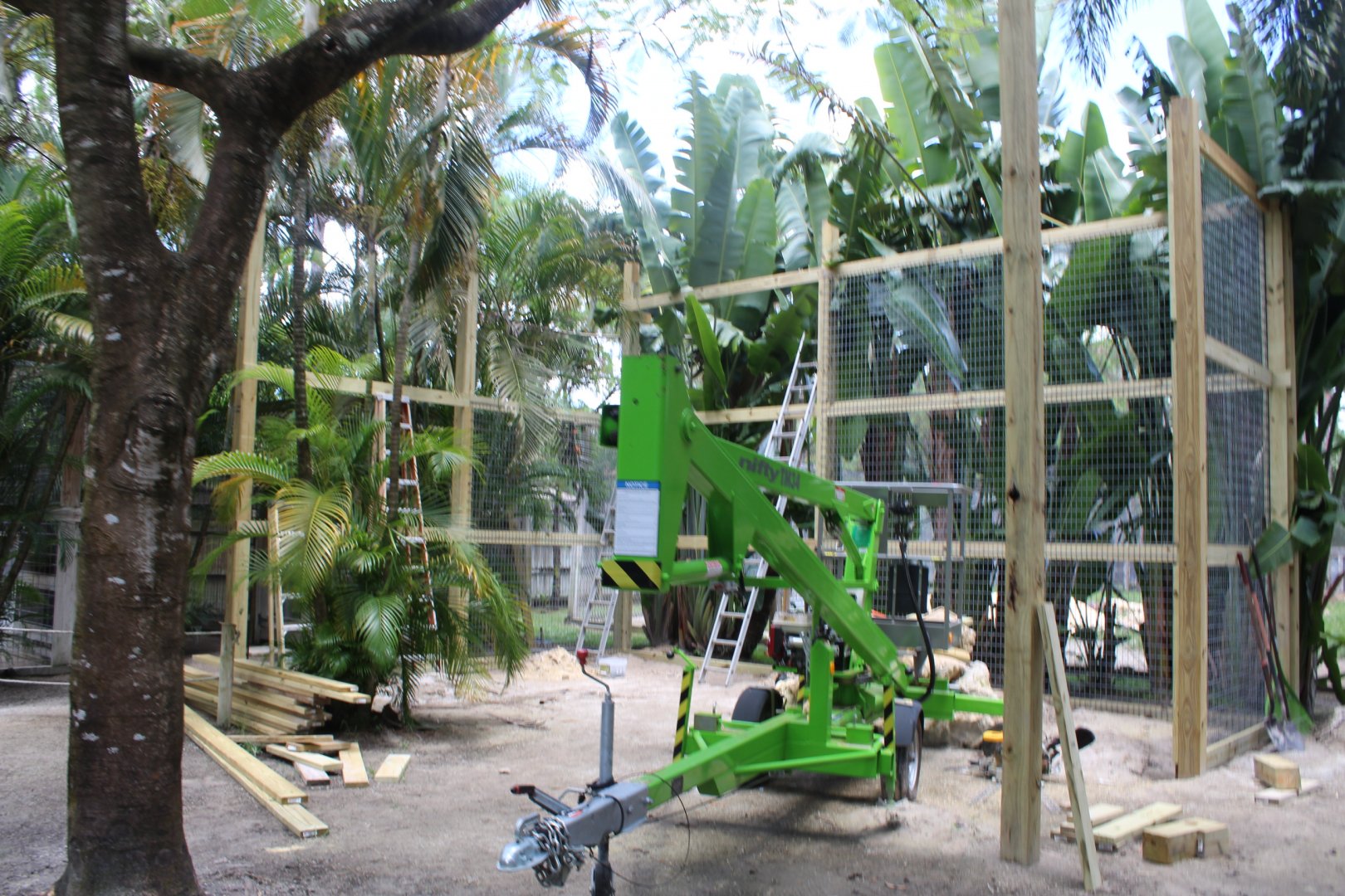 Future Black Leopard Enclosure - Mccarthy Wildlife Sanctuary