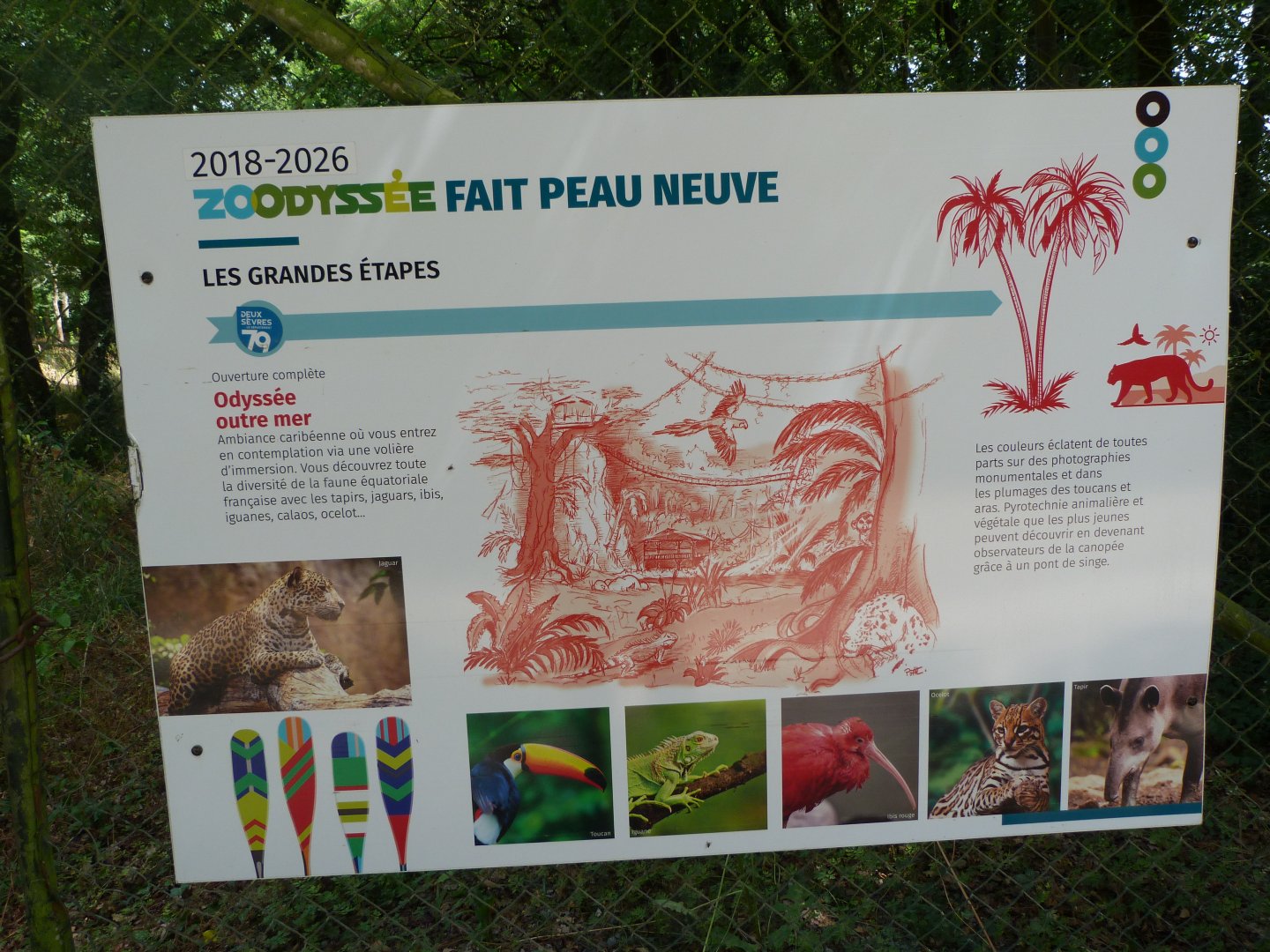 Future French Guiana expansion sign -Zoodyssée (2025)