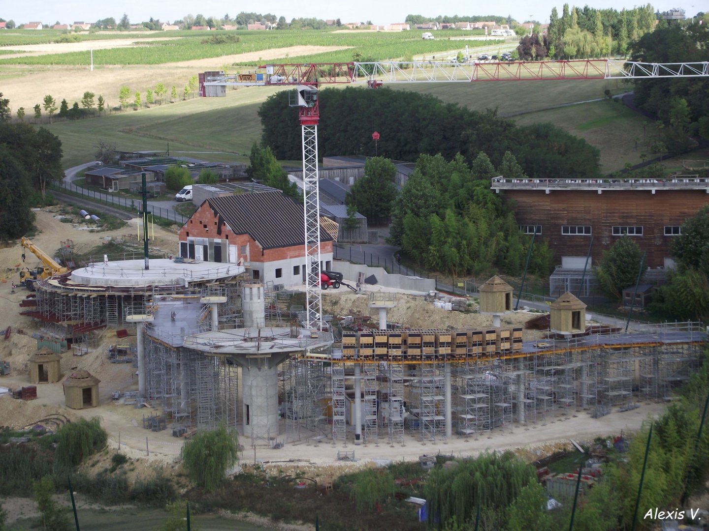 Future giant Amazonian aviary - work in progress - Zooparc de Beauval - 08/2022