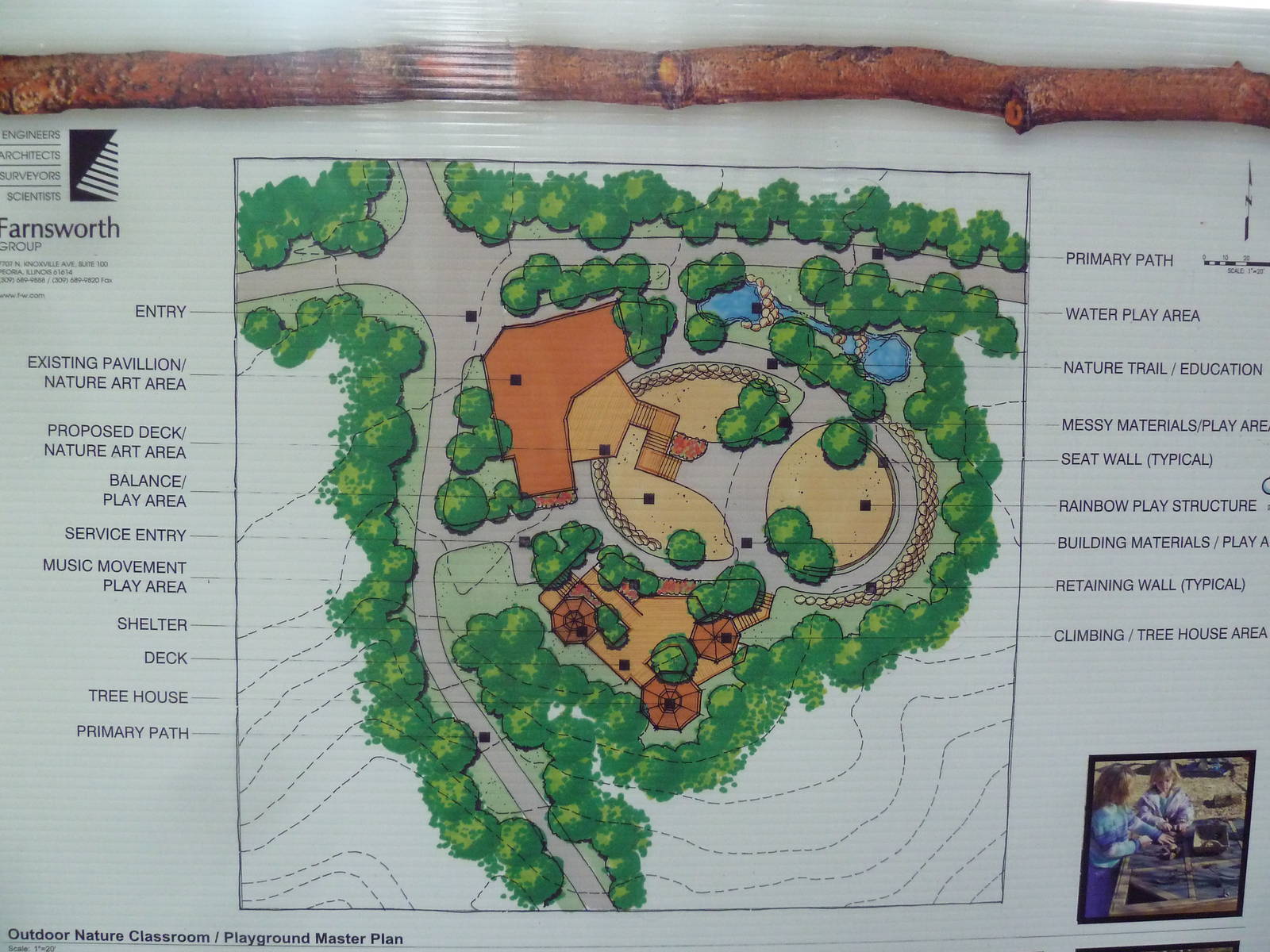 Future Outdoor Nature Classroom/Playground - Site Plan