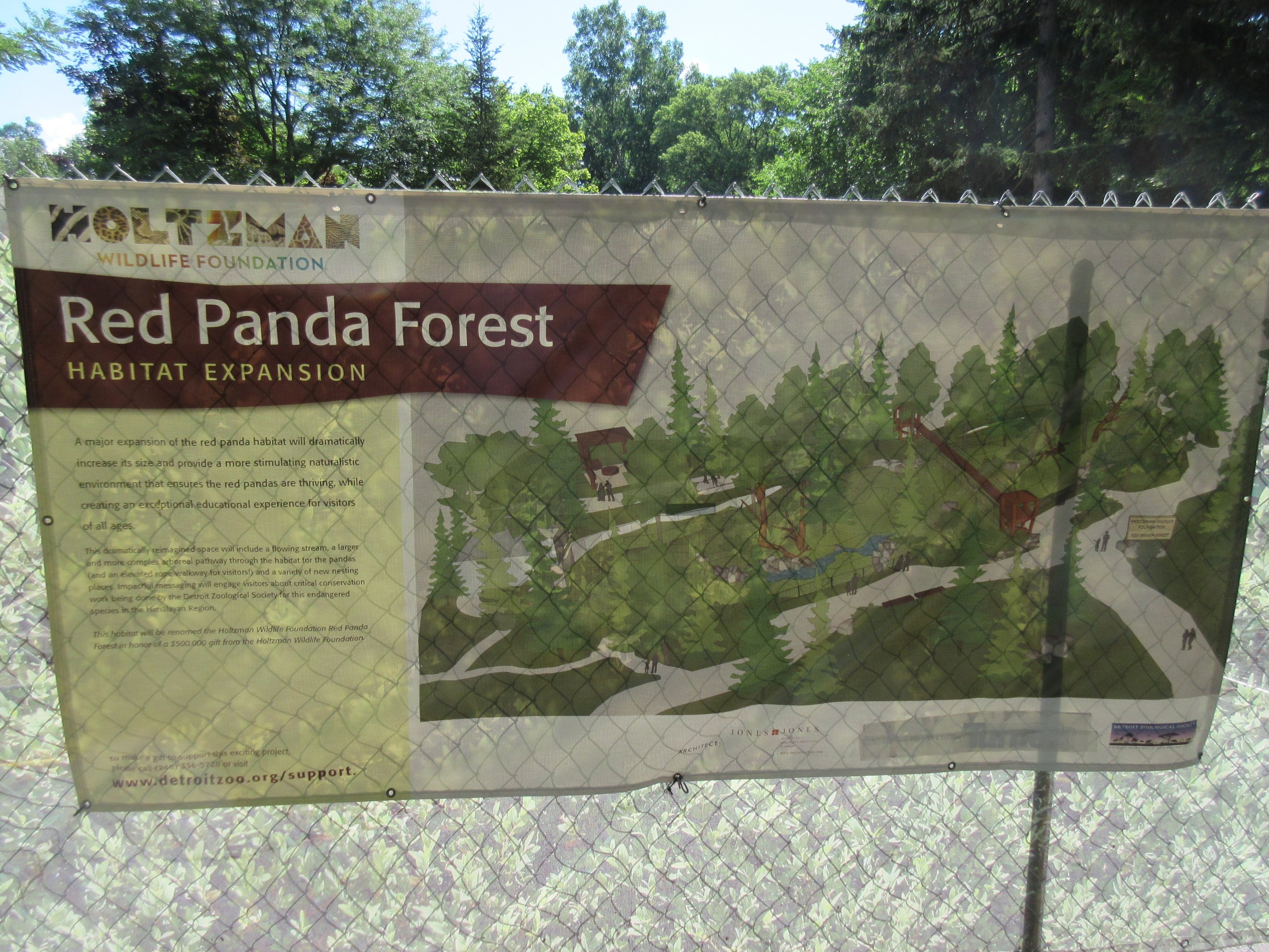 Future Red Panda Exhibit - New in 2018