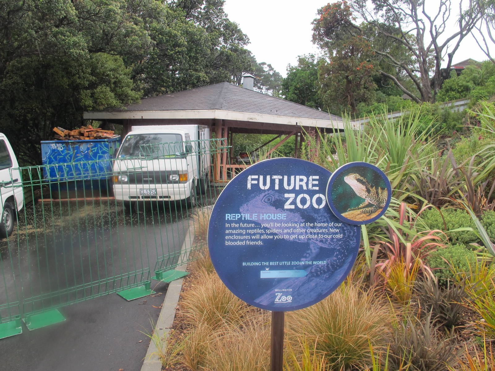 Future Reptile House - Wellington Zoo 2013