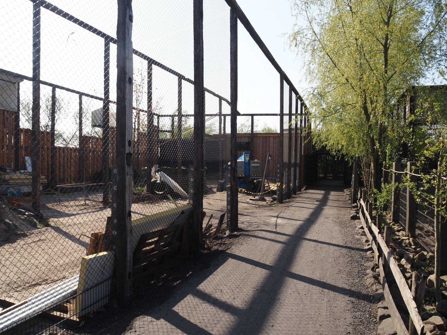 Future scavenger aviary construction, 2025-04-12