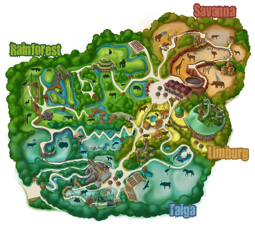 GaiaZoo Map