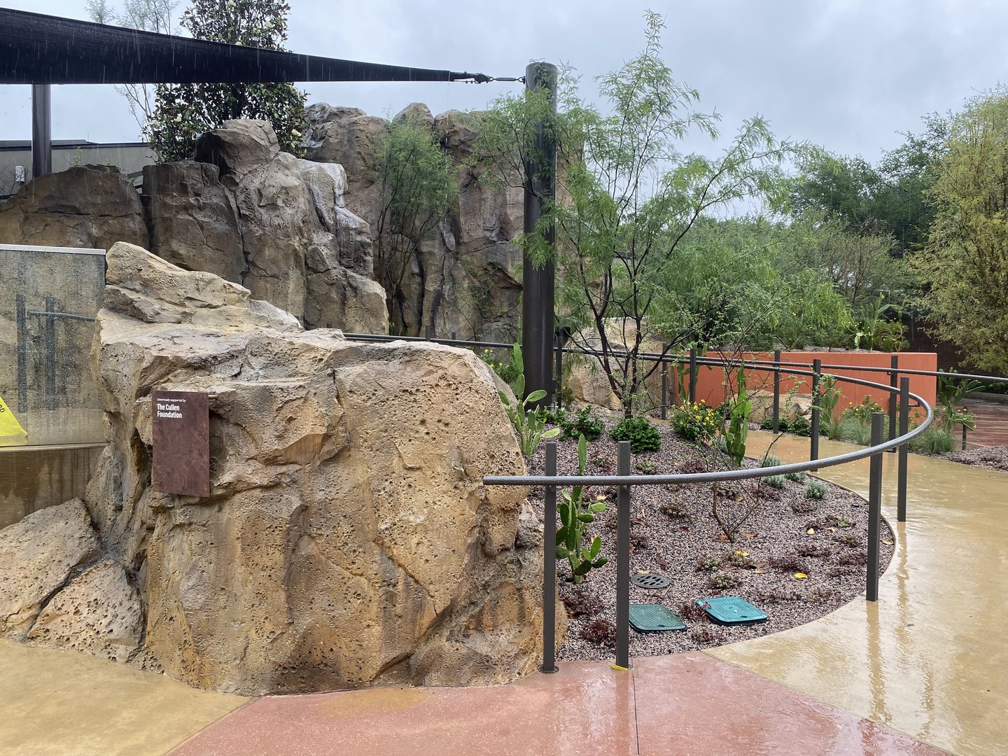 Galápagos Islands- California Sea Lion Enclosure