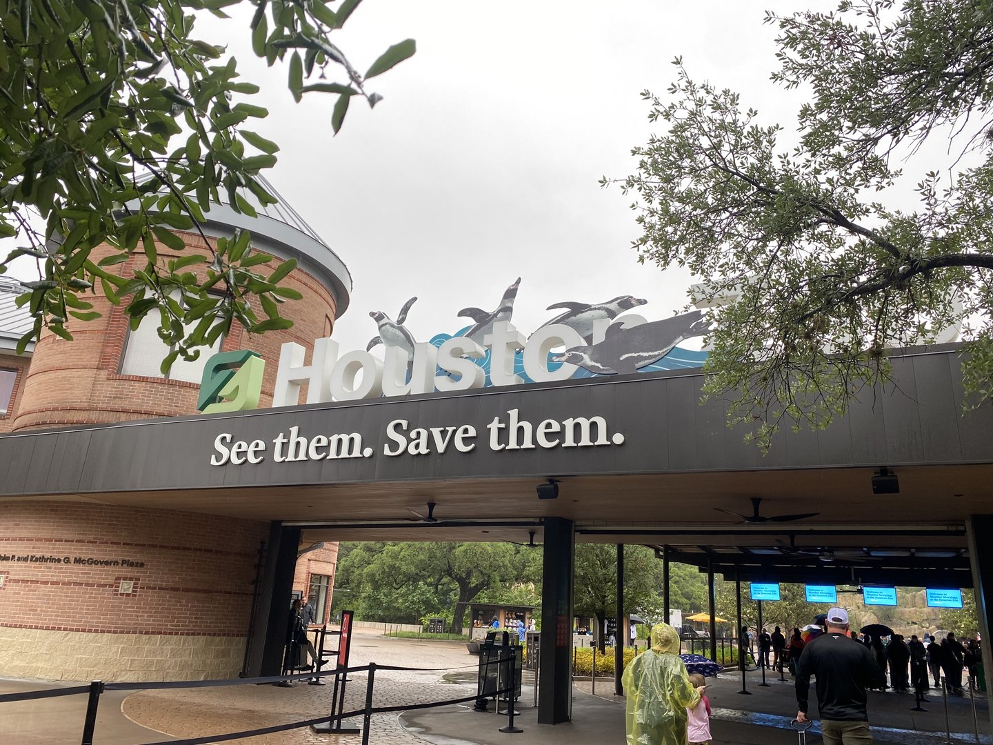 Galápagos Islands- Penguin Themed Zoo Entrance