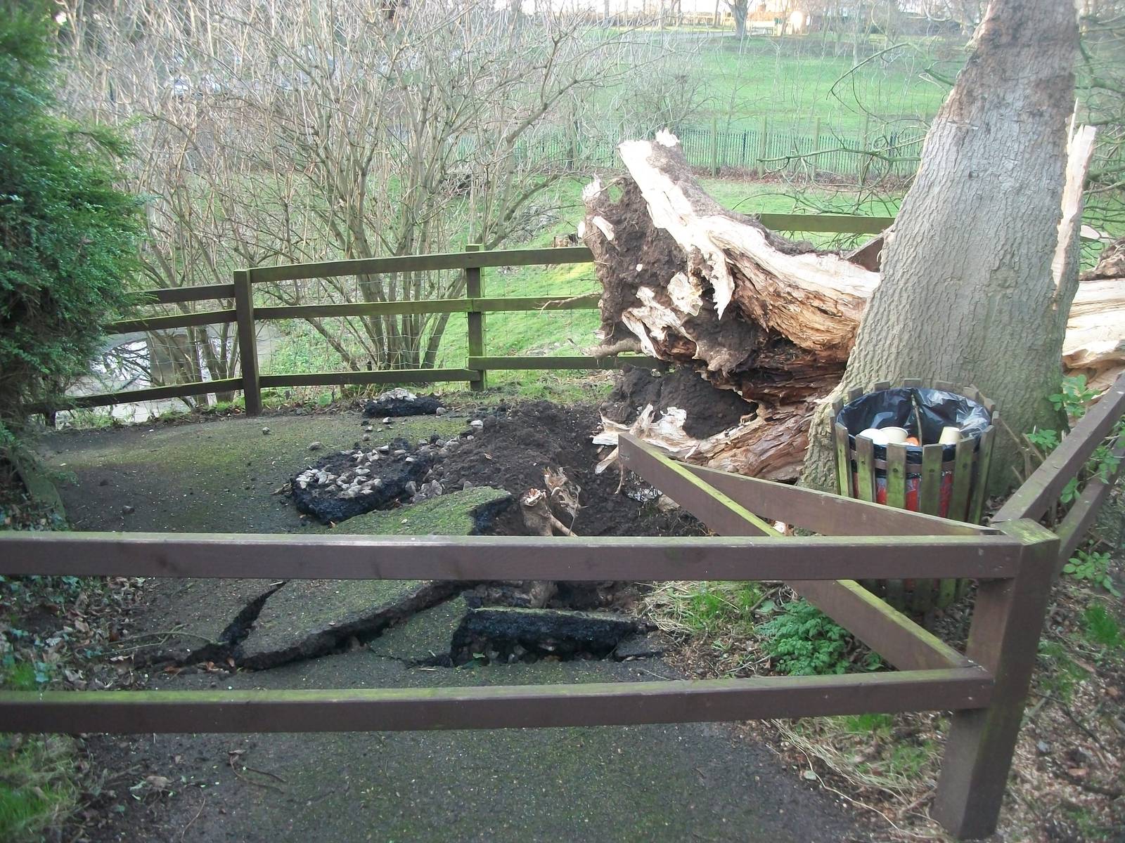 Gales damage, 28th December 2013