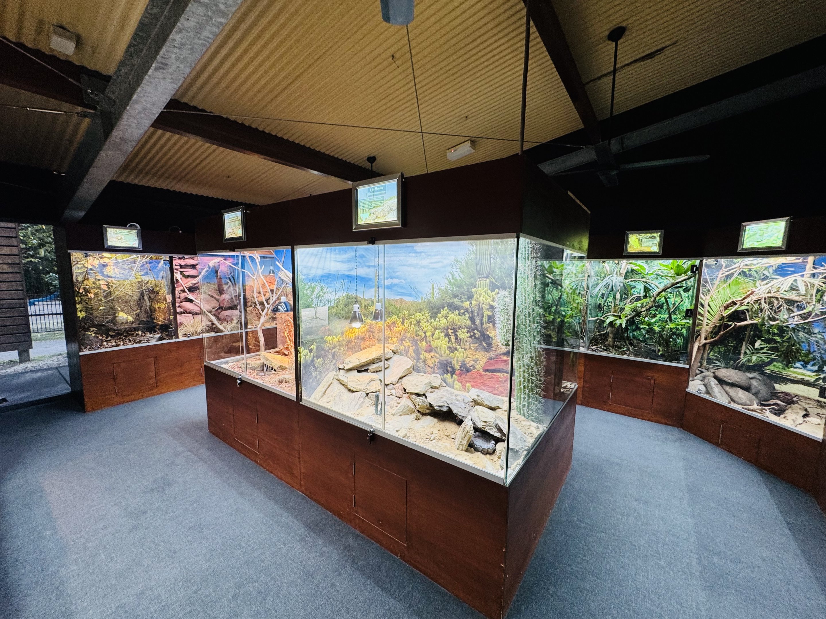 Gallery of Living Art - reptile house