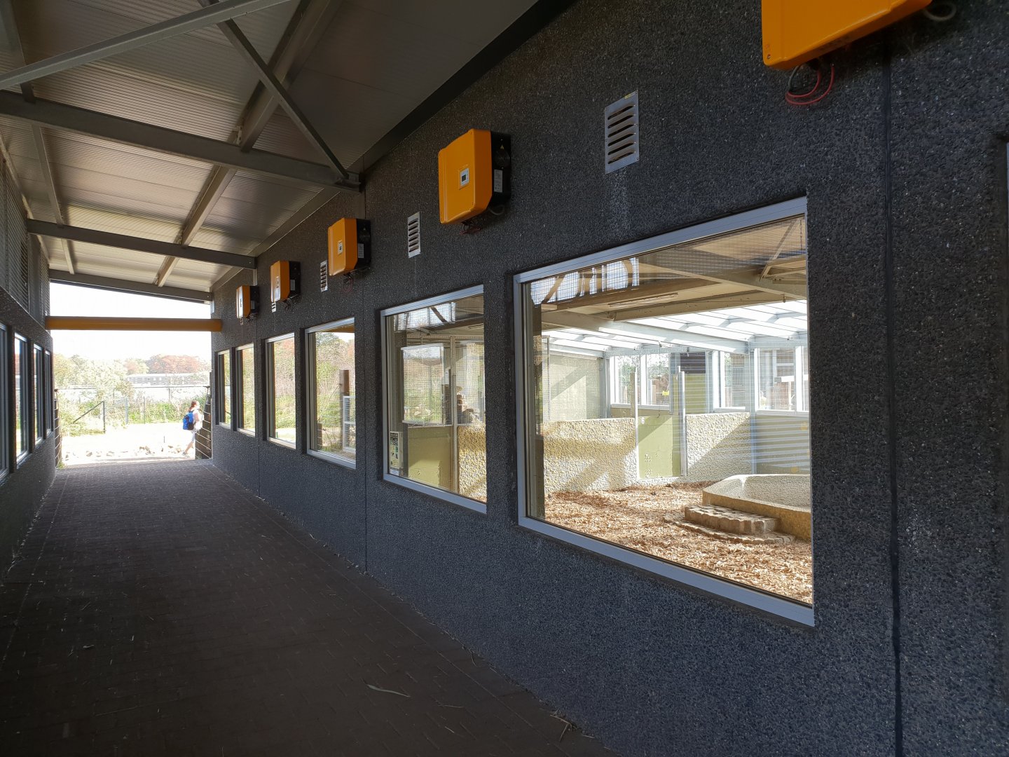 Gangway through the South America House