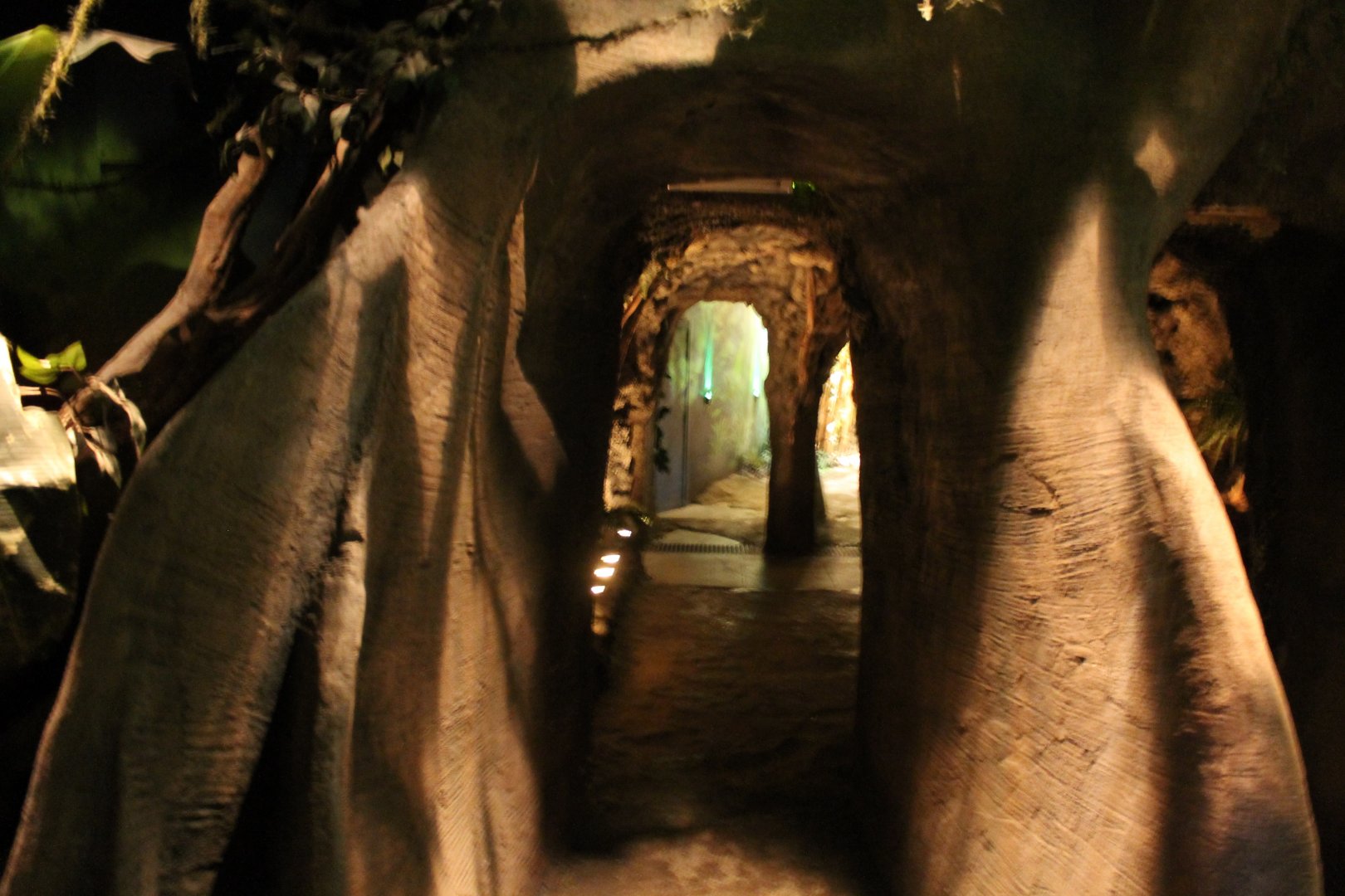 Gangway to first area