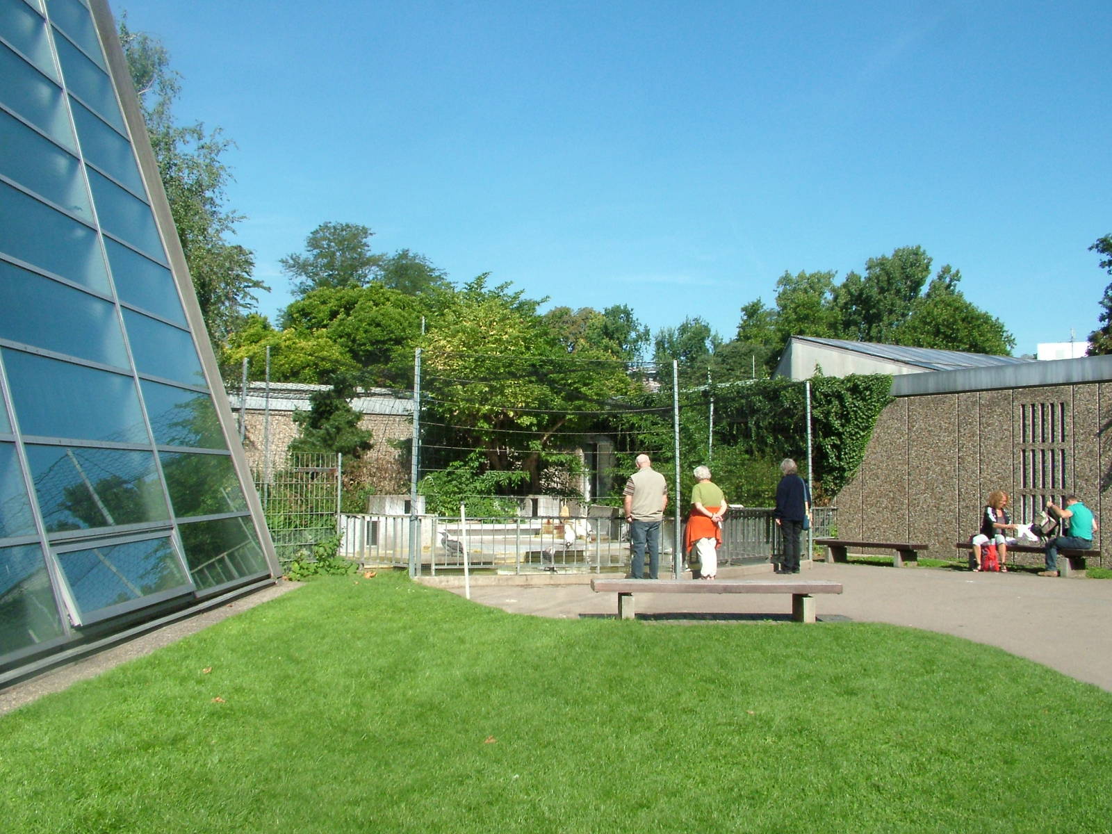 Gannet Exhibit at Wilhelma, Stuttgart 02/09/10