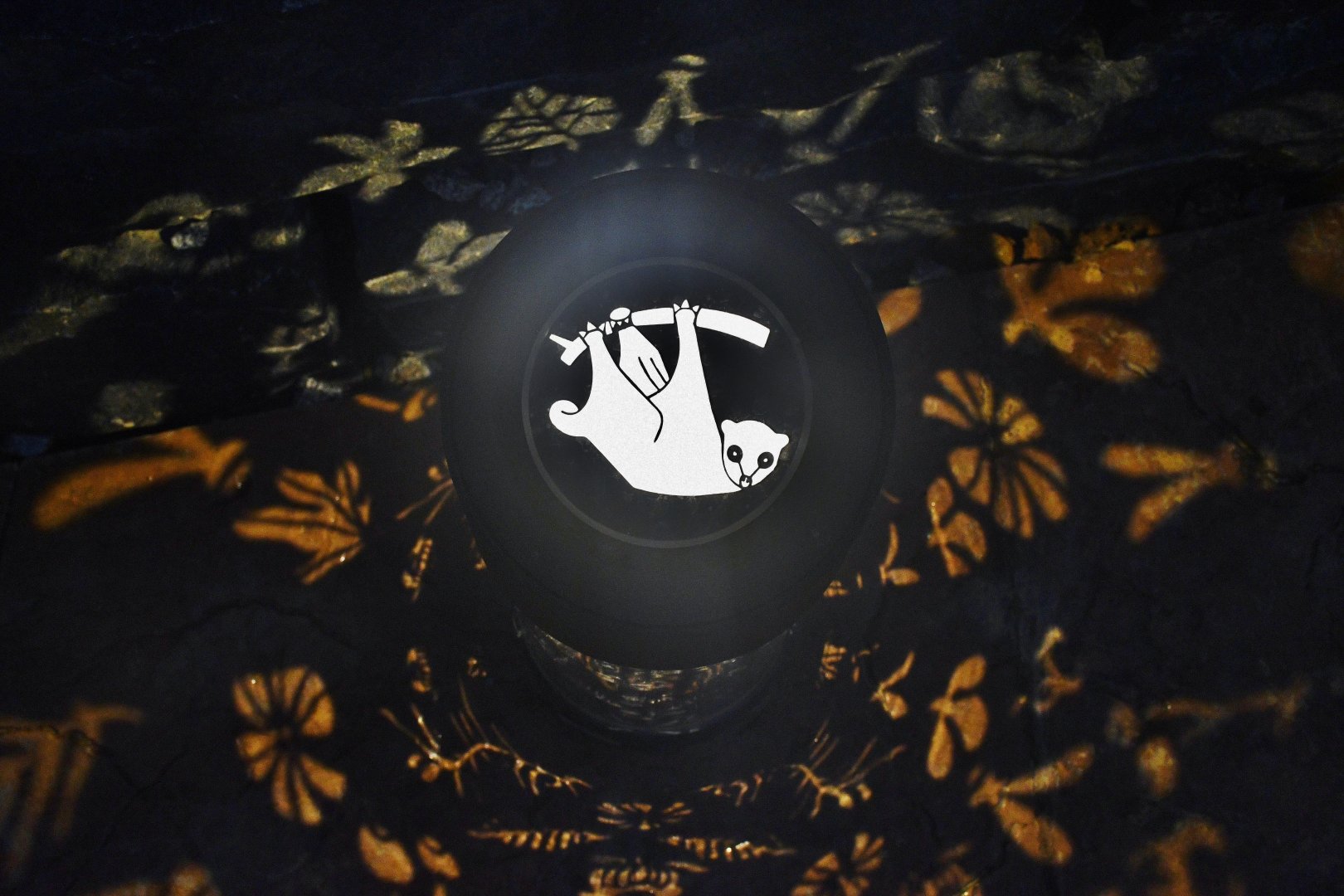 Garden lamp with Colugo motif