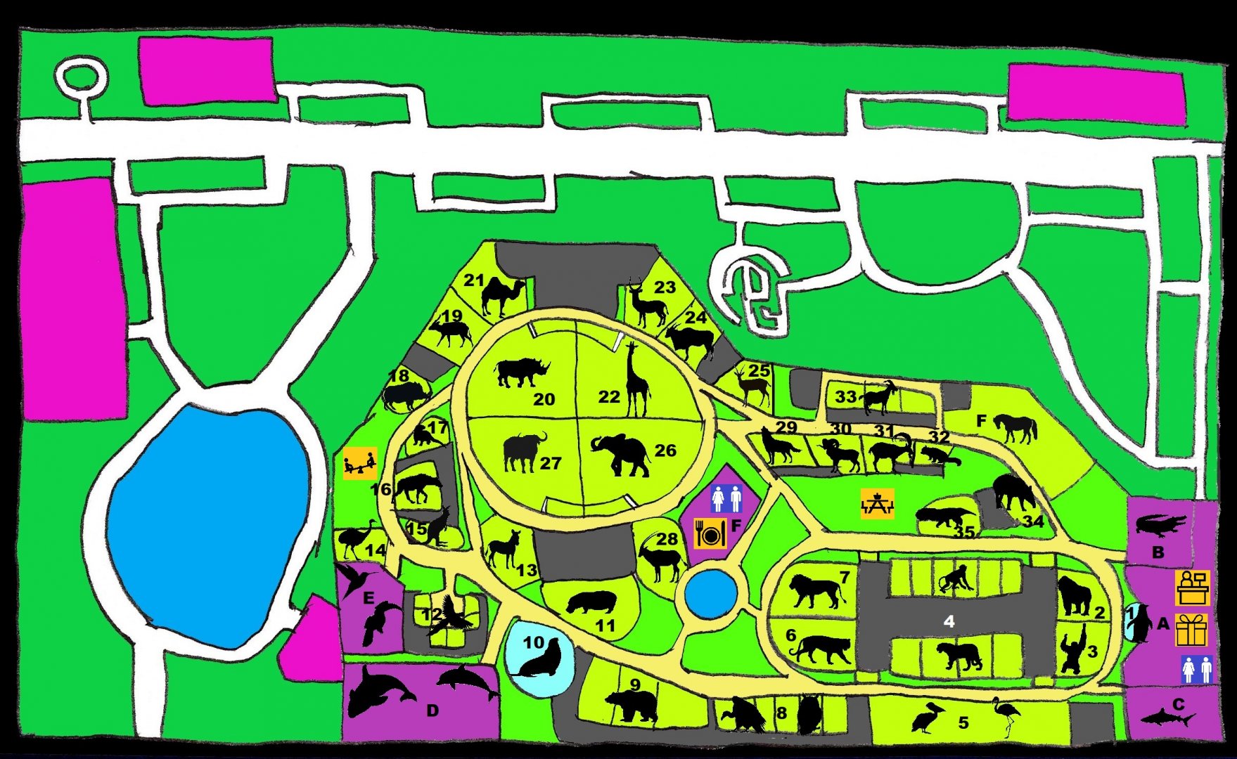 Gardener Park Zoo: 1990