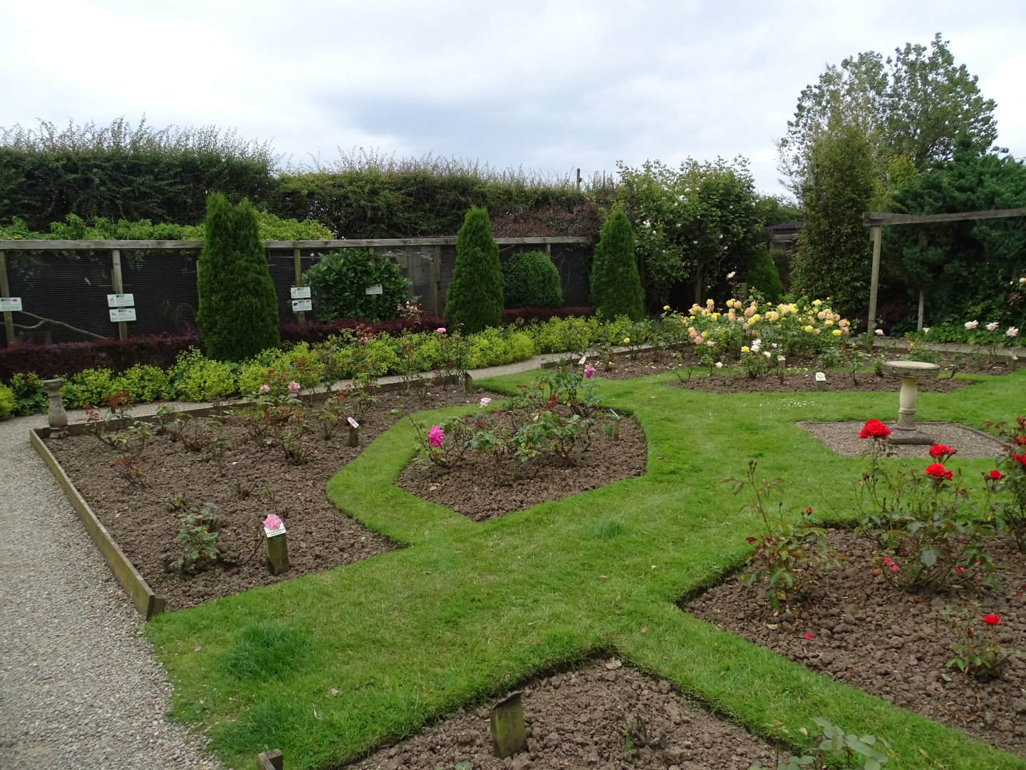 Gardens and aviaries, 1st July 2024