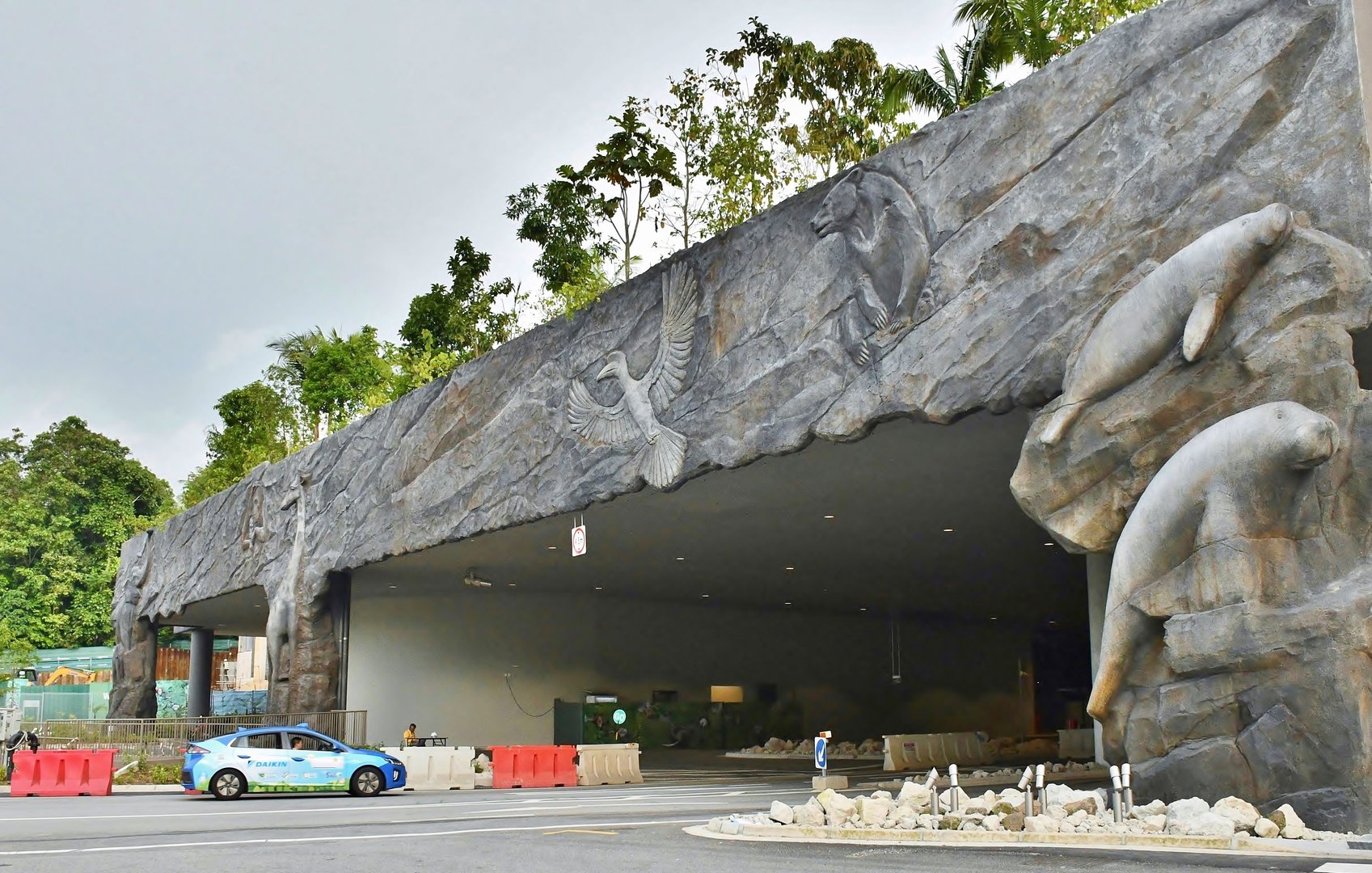Gateway into Mandai Wildlife Reserve